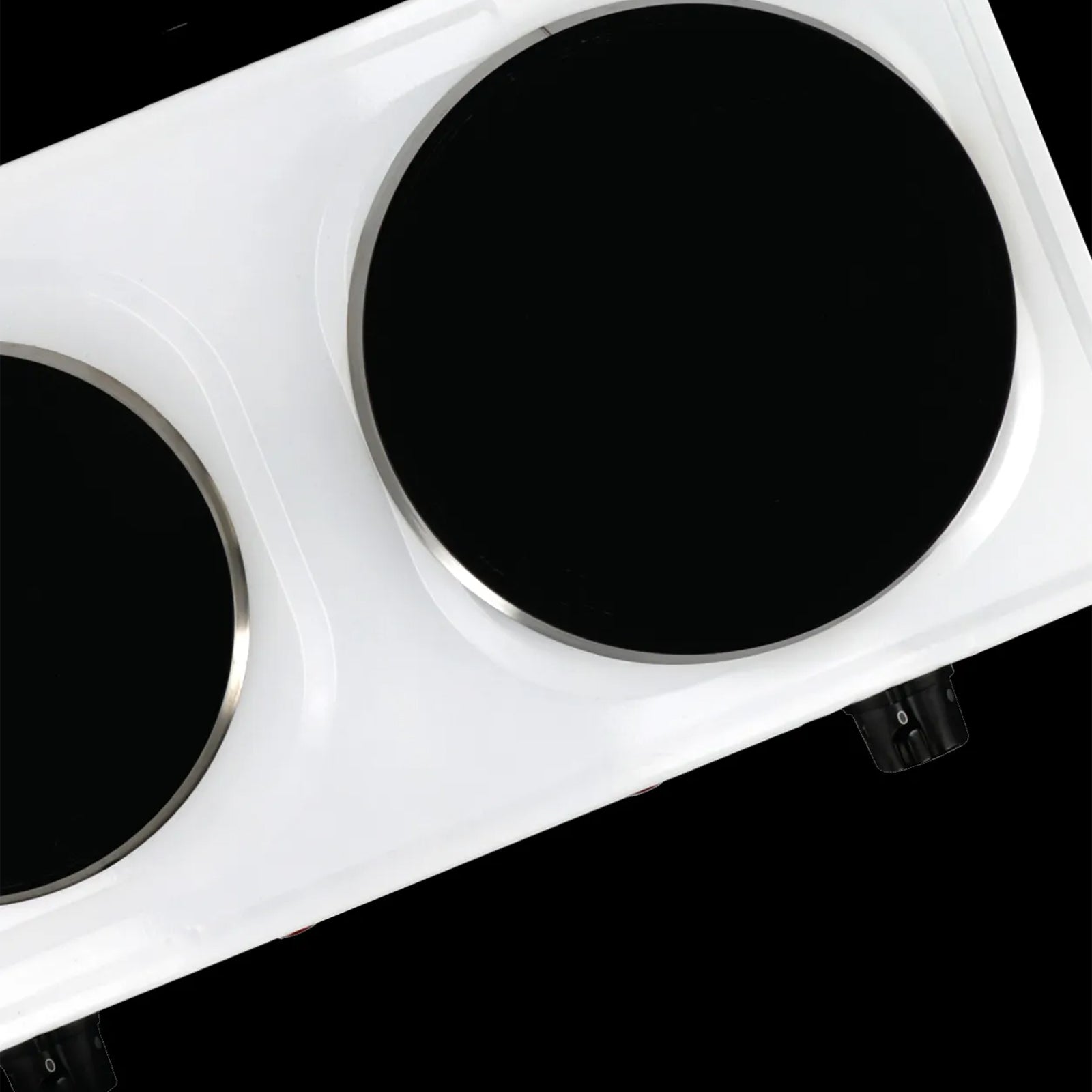 MESTIC Doppel Kochplatte MKT200 Kochfeld Elektro Herd Platte Camping Alu 2500W