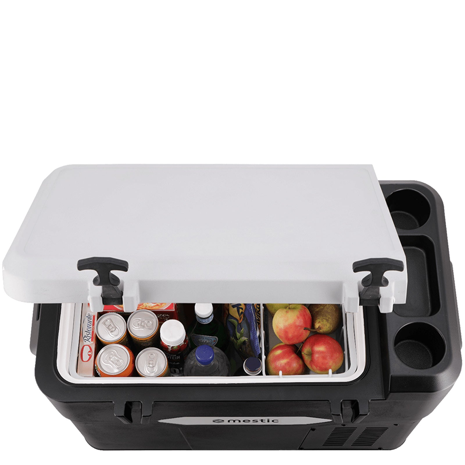 MESTIC Kompressor Kühlbox MCCHA-42 L Auto Tiefkühl Box Camping AC/DC 12/24V 230V