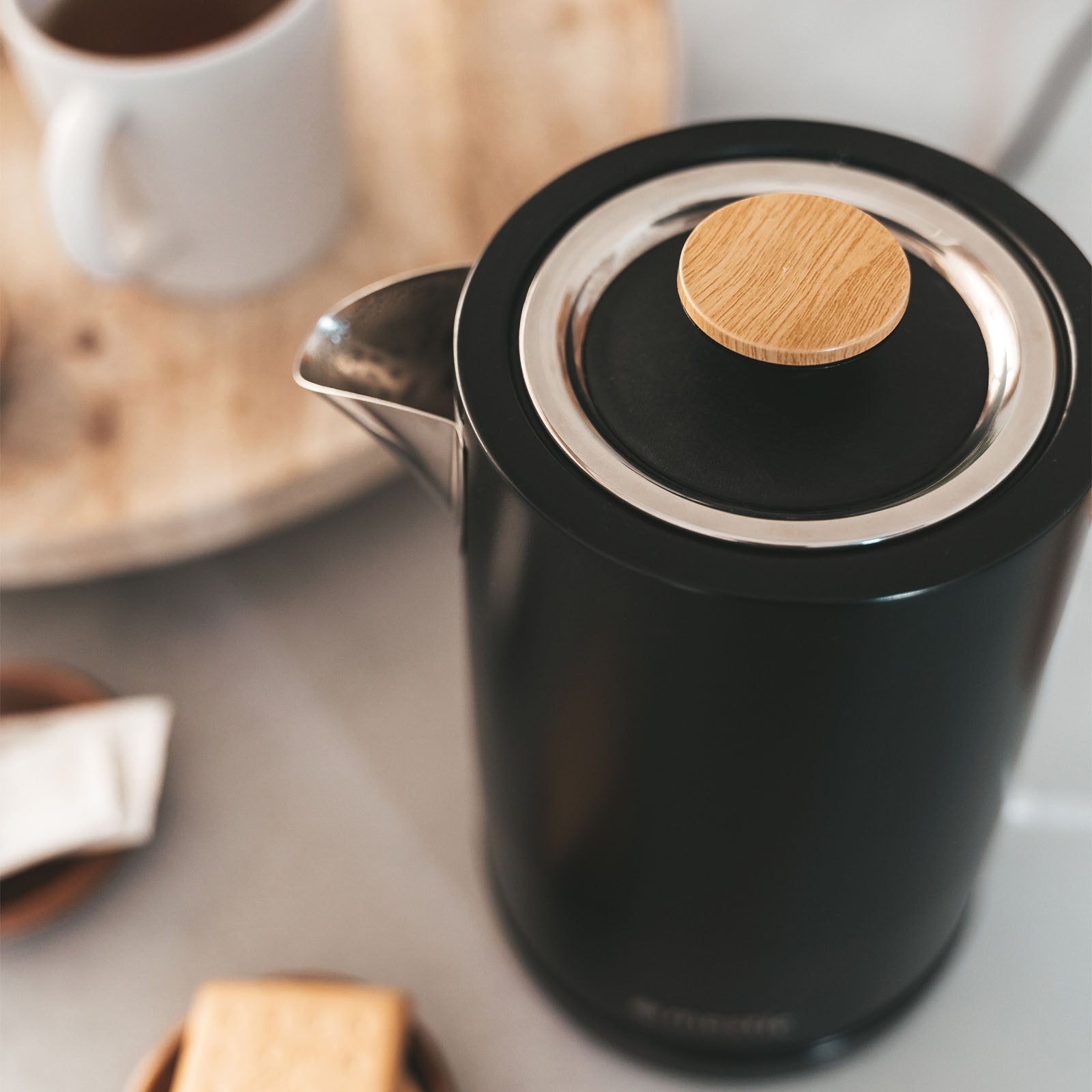 MESTIC Reise Wasserkocher MWC-200 Camping Wasser Kocher Kessel Kabellos 1L 1000W