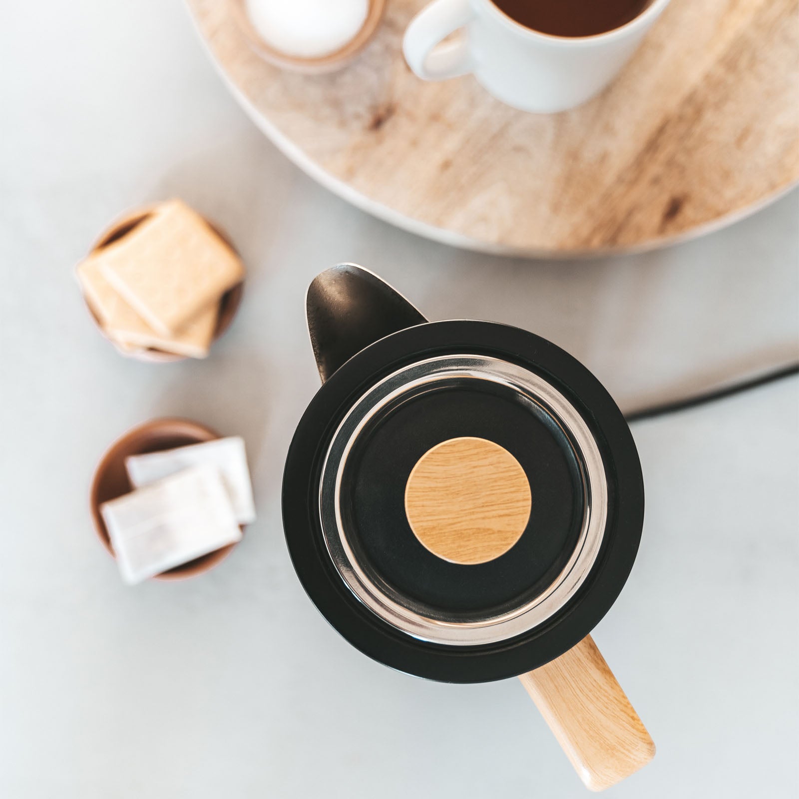 MESTIC Reise Wasserkocher MWC-200 Camping Wasser Kocher Kessel Kabellos 1L 1000W