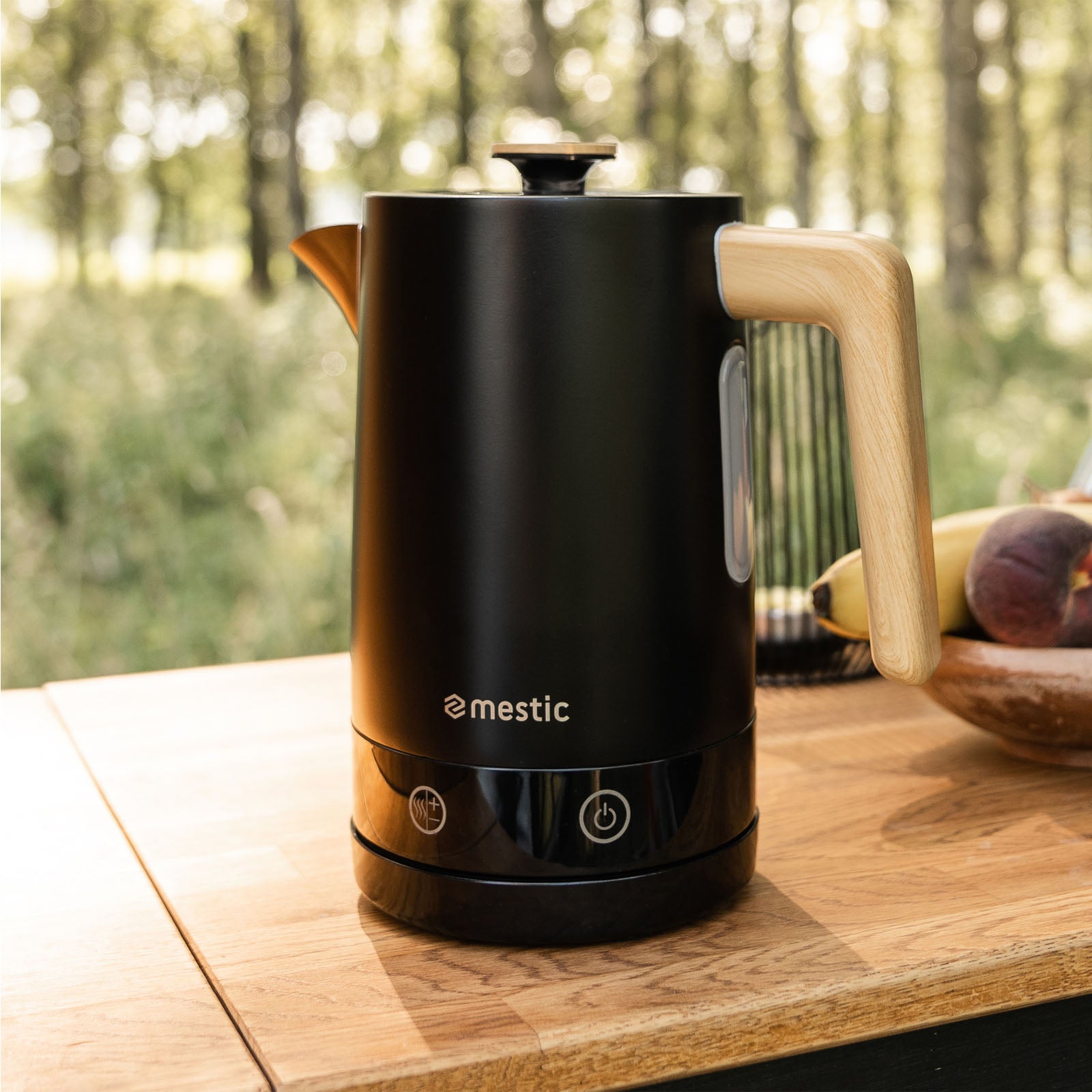 Bouilloire de voyage MESTIC MWC-250, bouilloire de camping 1 L, sans fil, mobile