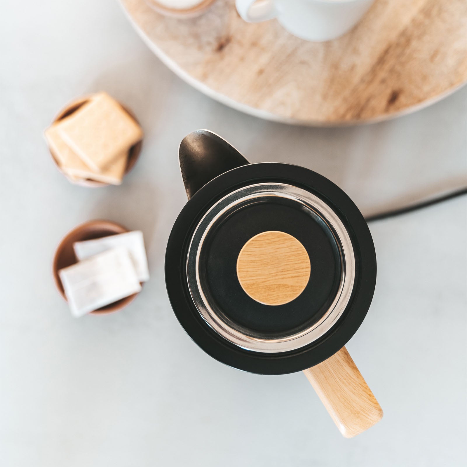 Bouilloire de voyage MESTIC MWC-250, bouilloire de camping 1 L, sans fil, mobile