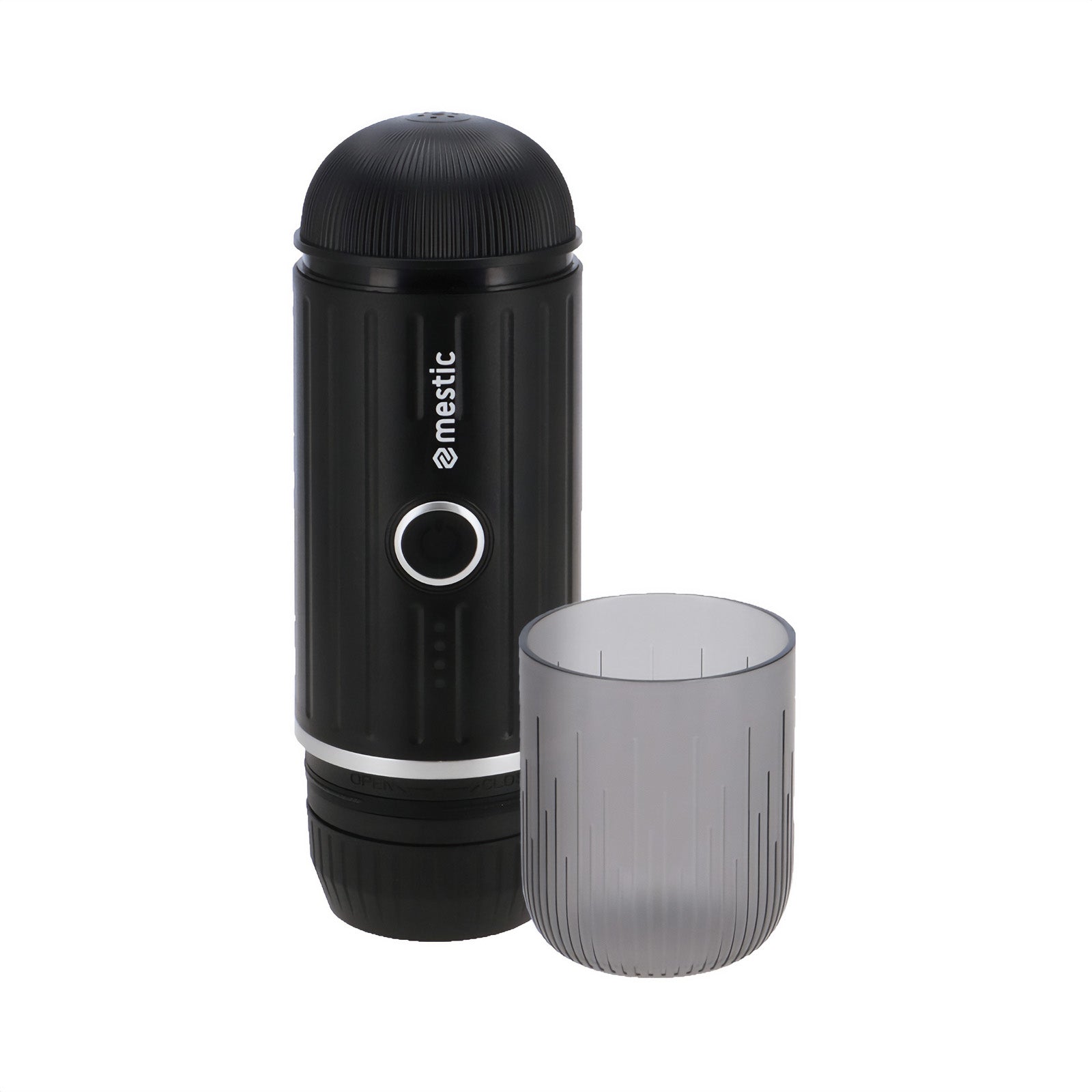MESTIC Reise Kaffeemaschine Set MK-90 Mini Tragbar Espresso Kaffee Kapseln 100W