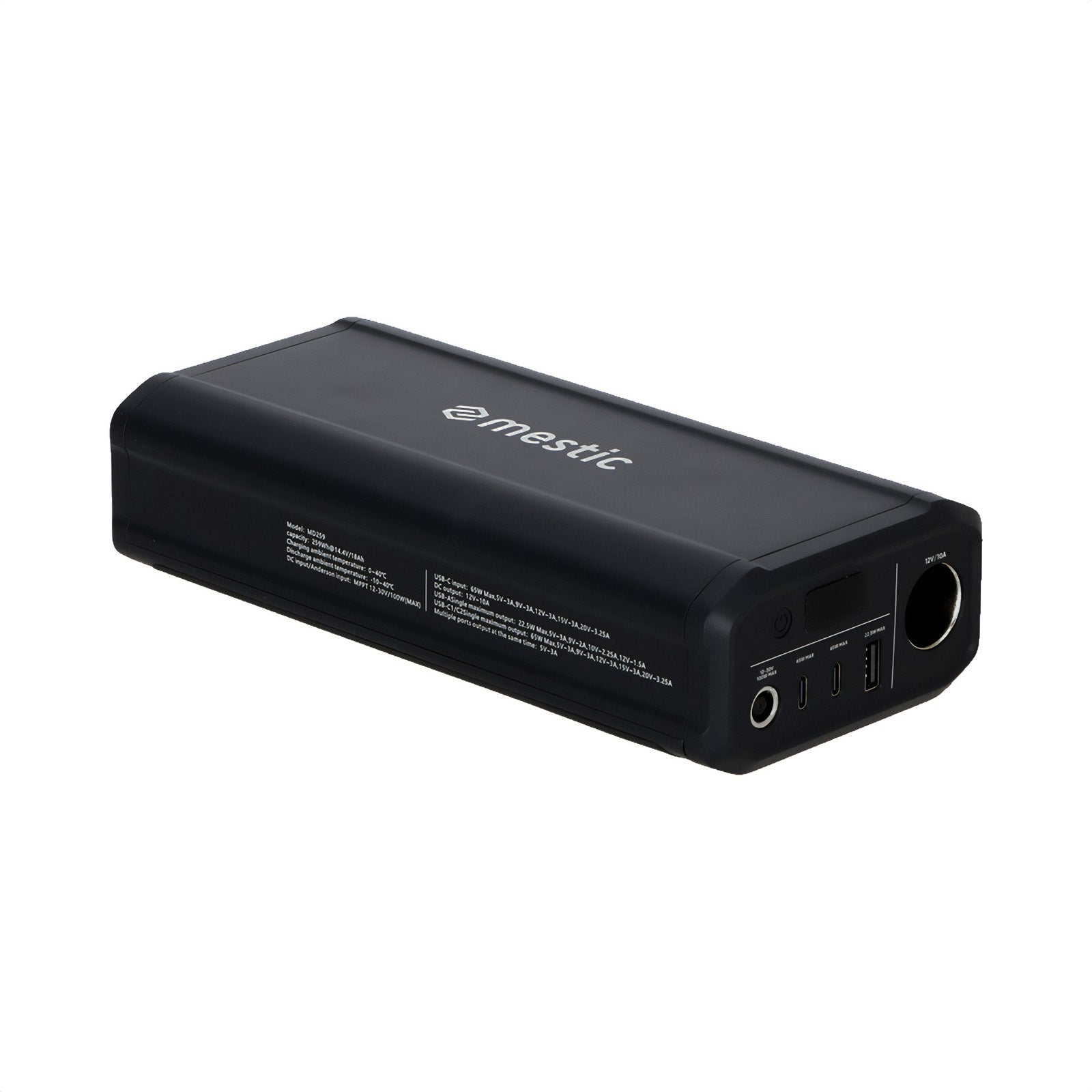 MESTIC Kühlbox Akku Power Pack Kompressorkühlbox Batterie Auto Camping 72000 mAh
