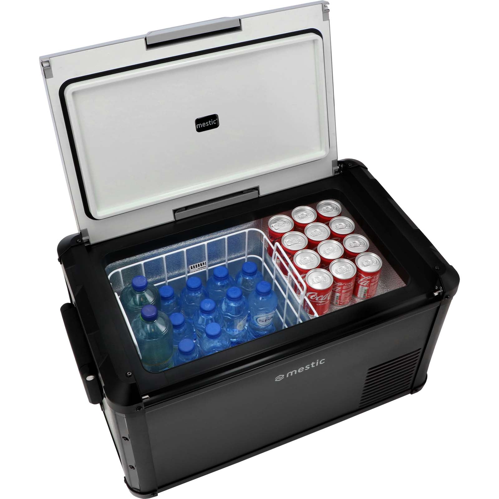 MESTIC Kompressor Kühlbox MCCP-35 L Auto Tiefkühl Camping 12/24V AC/DC 100-240V