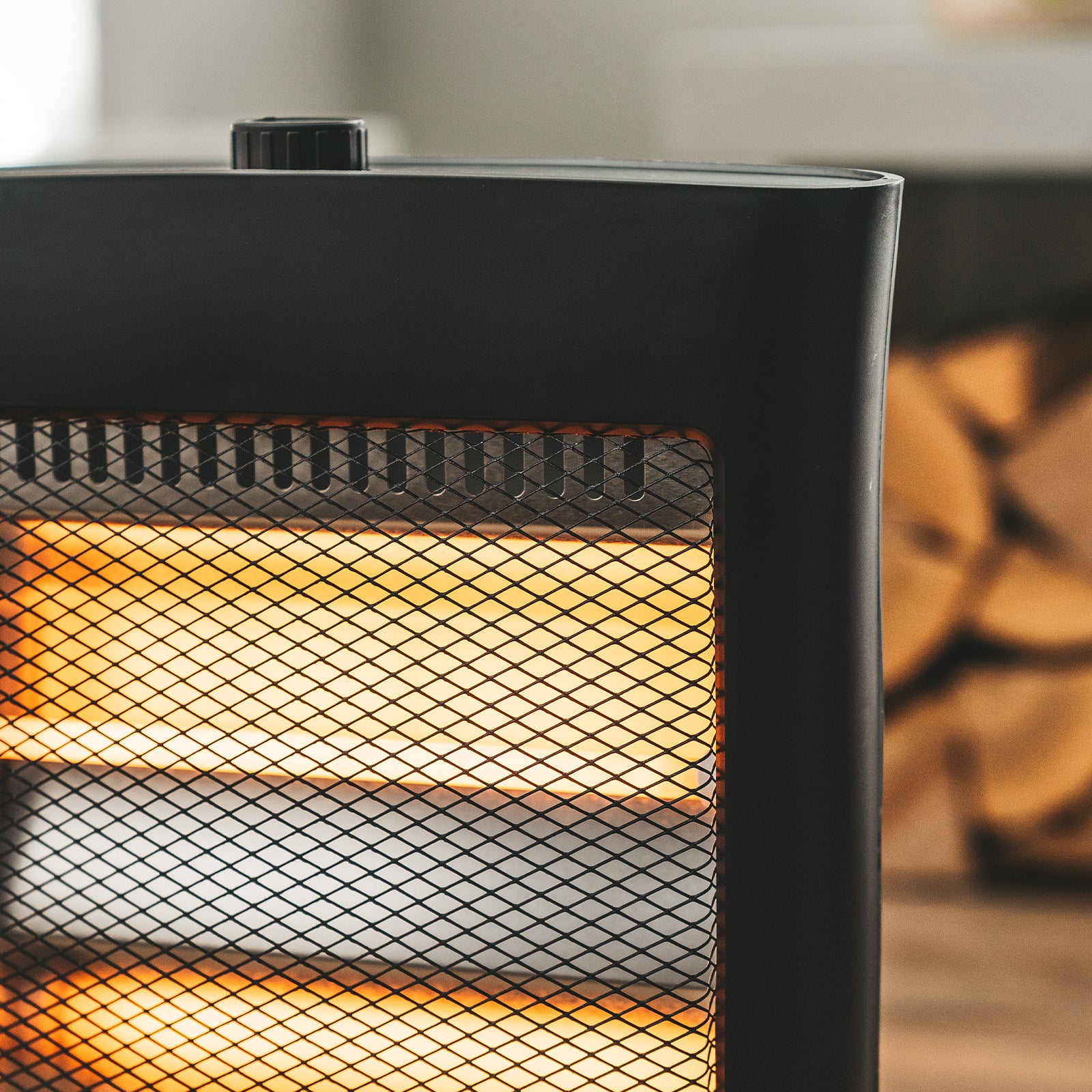 Chauffage à quartz MESTIC MQK-250 Chauffage électrique halogène de camping sur pied 900 W