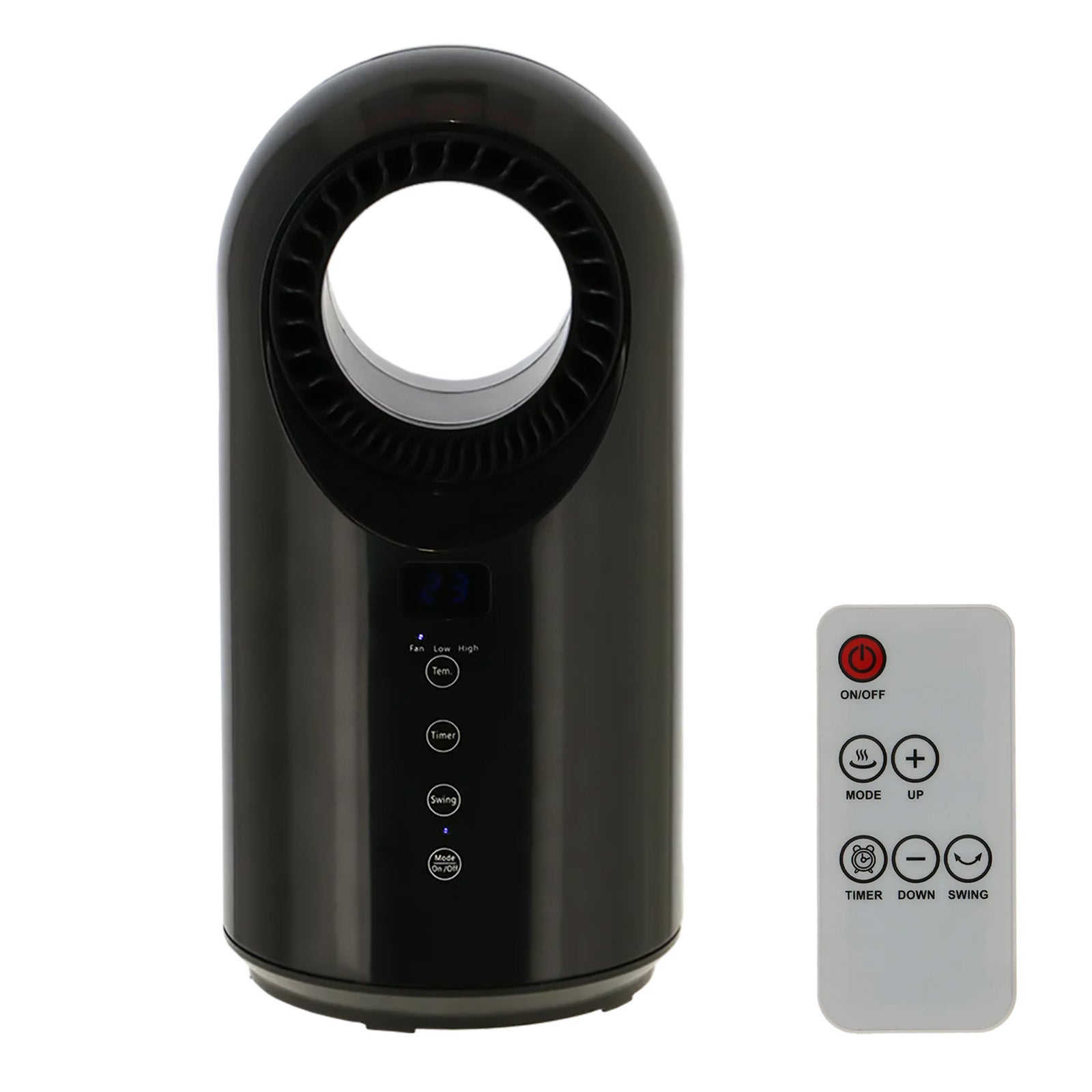 MESTIC Keramik Heizlüfter MKK-400 Camping Elektro Heizung Oszillierend 1500 W