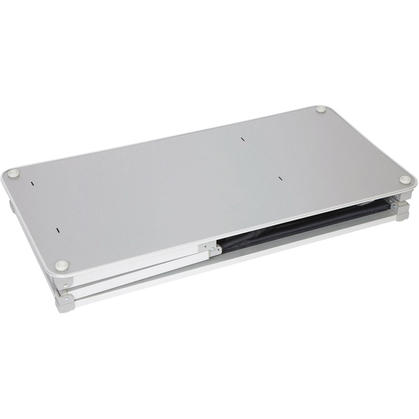 BO-CAMP Quick Up kampeerkeuken, keukenbox, vouwbare kast, windscherm, aluminium