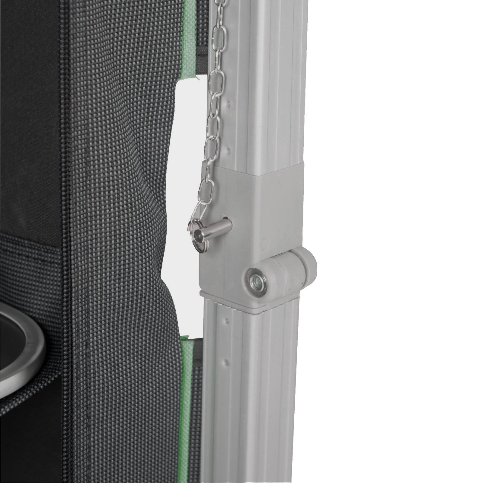 BO-CAMP Quick Up Camping Voyage Cuisine Boîte de Cuisine Tente Armoire Pliante Coupe-Vent Aluminium