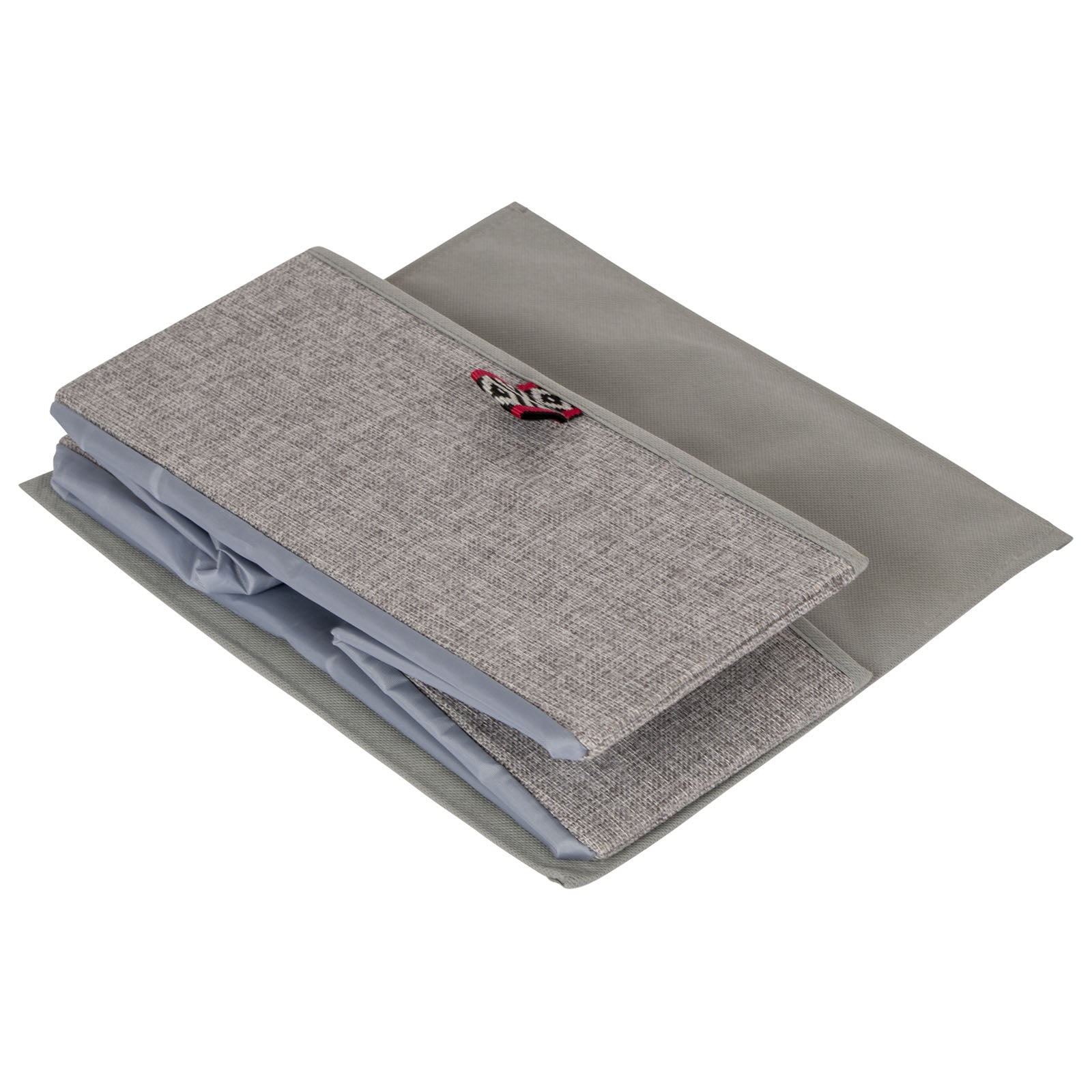 BO-CAMP Camping Folding Cupboard Hamlets Fabric Chest of Drawers Kitchen 3 Drawers Wooden Table