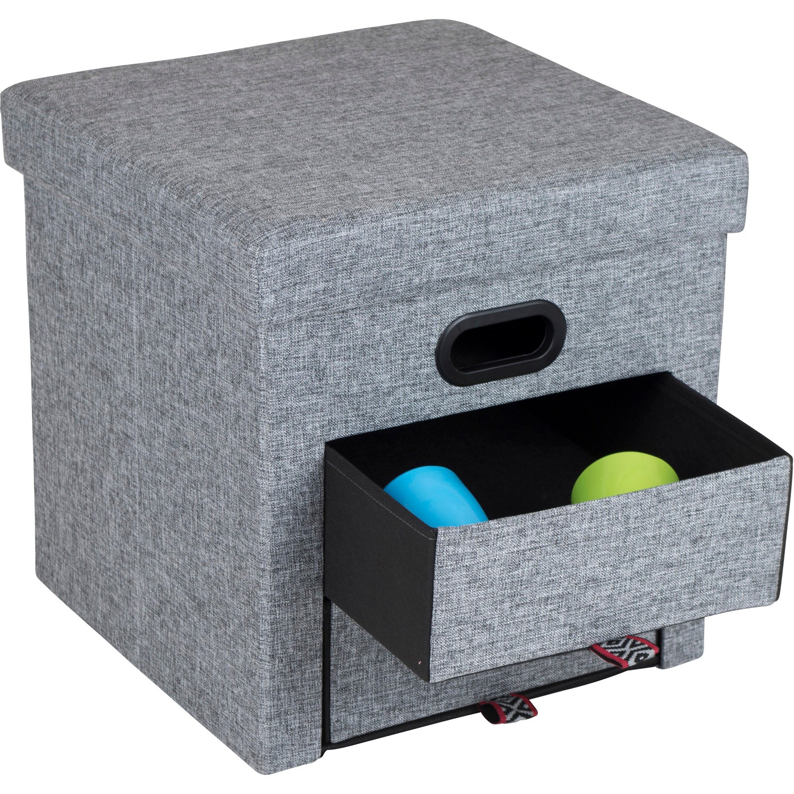 BO-CAMP Ottomane Sitzhocker Sitzbank Sitzwürfel Camping Schrank Truhe faltbar