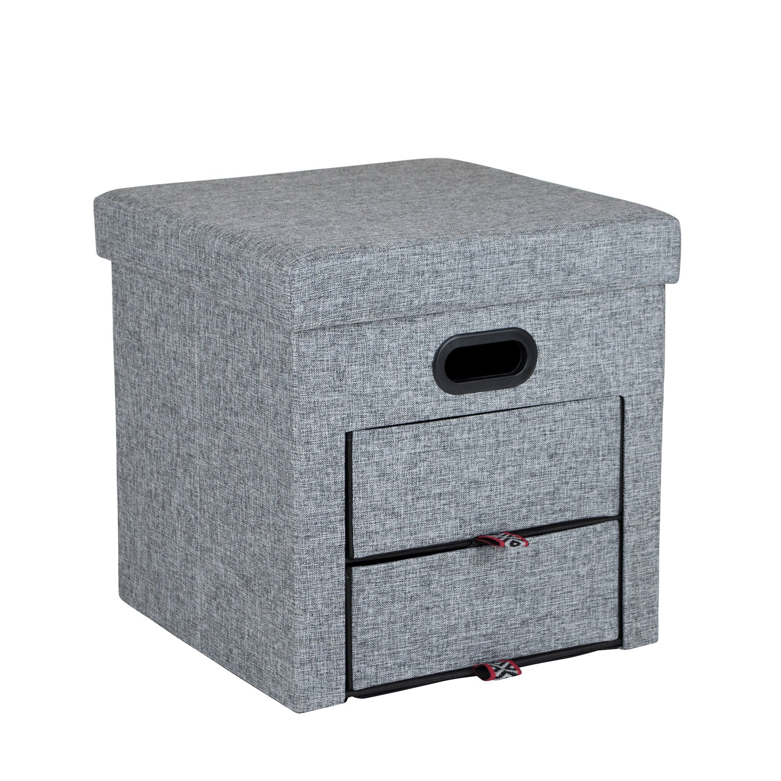 BO-CAMP Ottomane Sitzhocker Sitzbank Sitzwürfel Camping Schrank Truhe faltbar