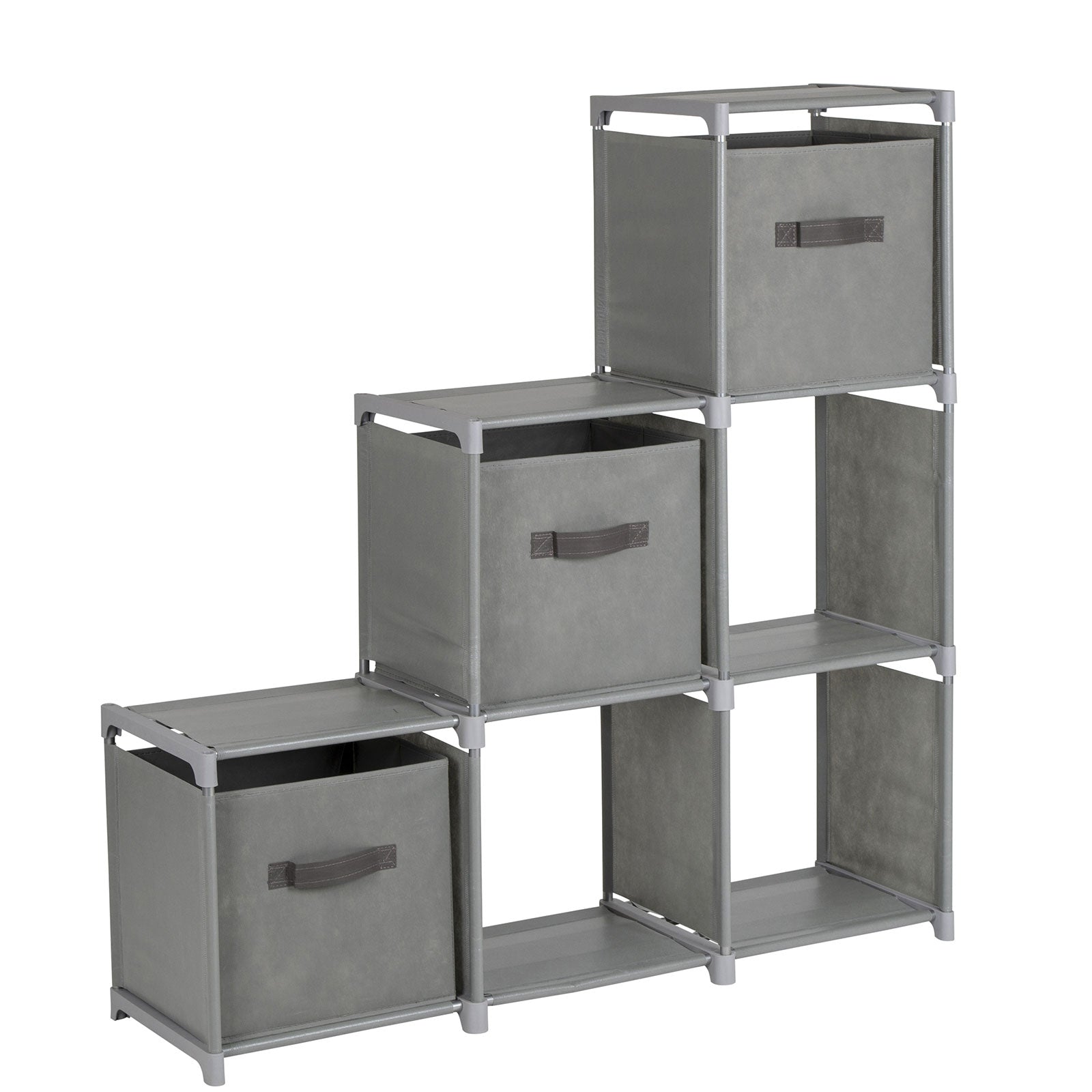 BO-CAMP Faltschrank XL Campingschrank Stoff Schrank Schubladen Garderobe Faltbar