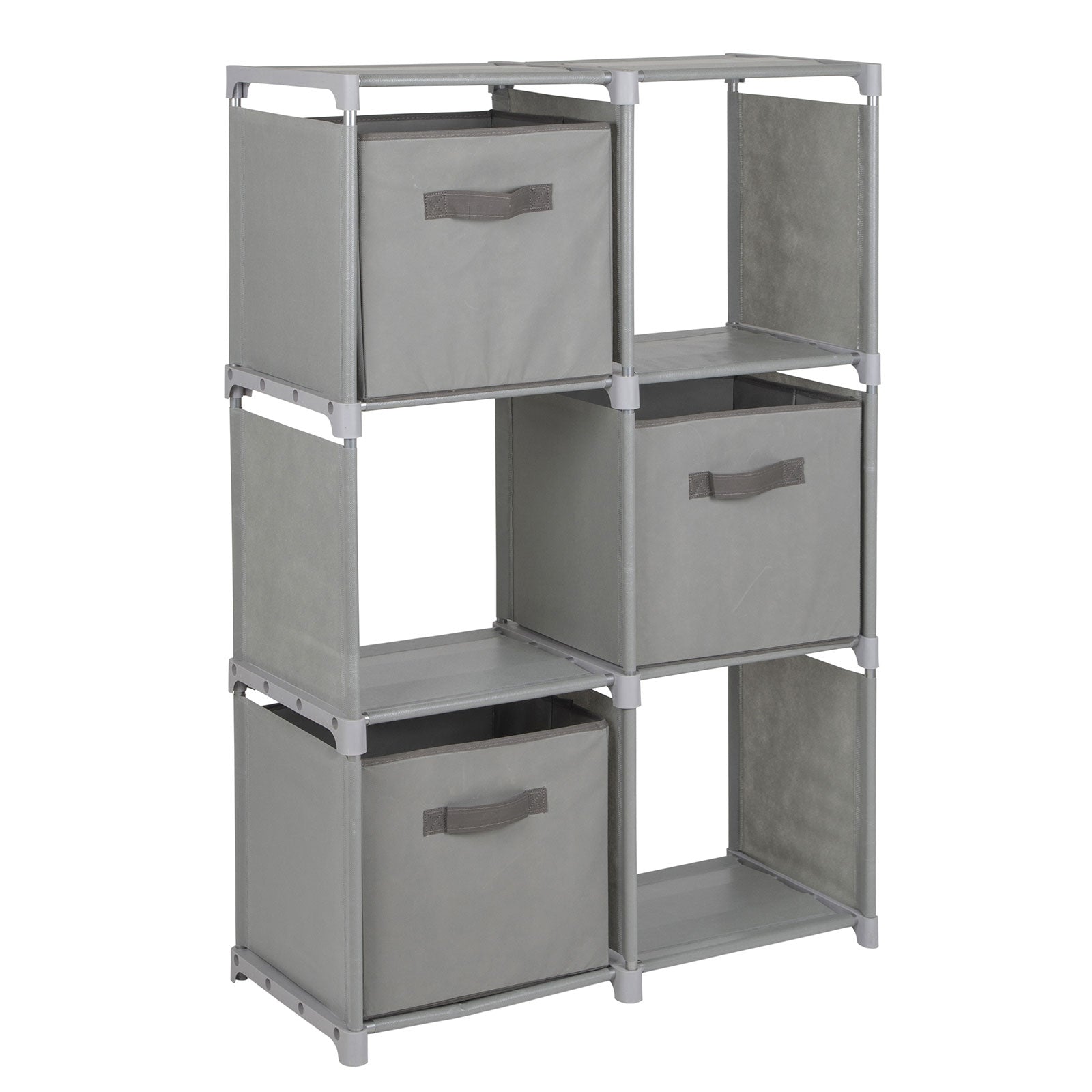 BO-CAMP Faltschrank XL Campingschrank Stoff Schrank Schubladen Garderobe Faltbar