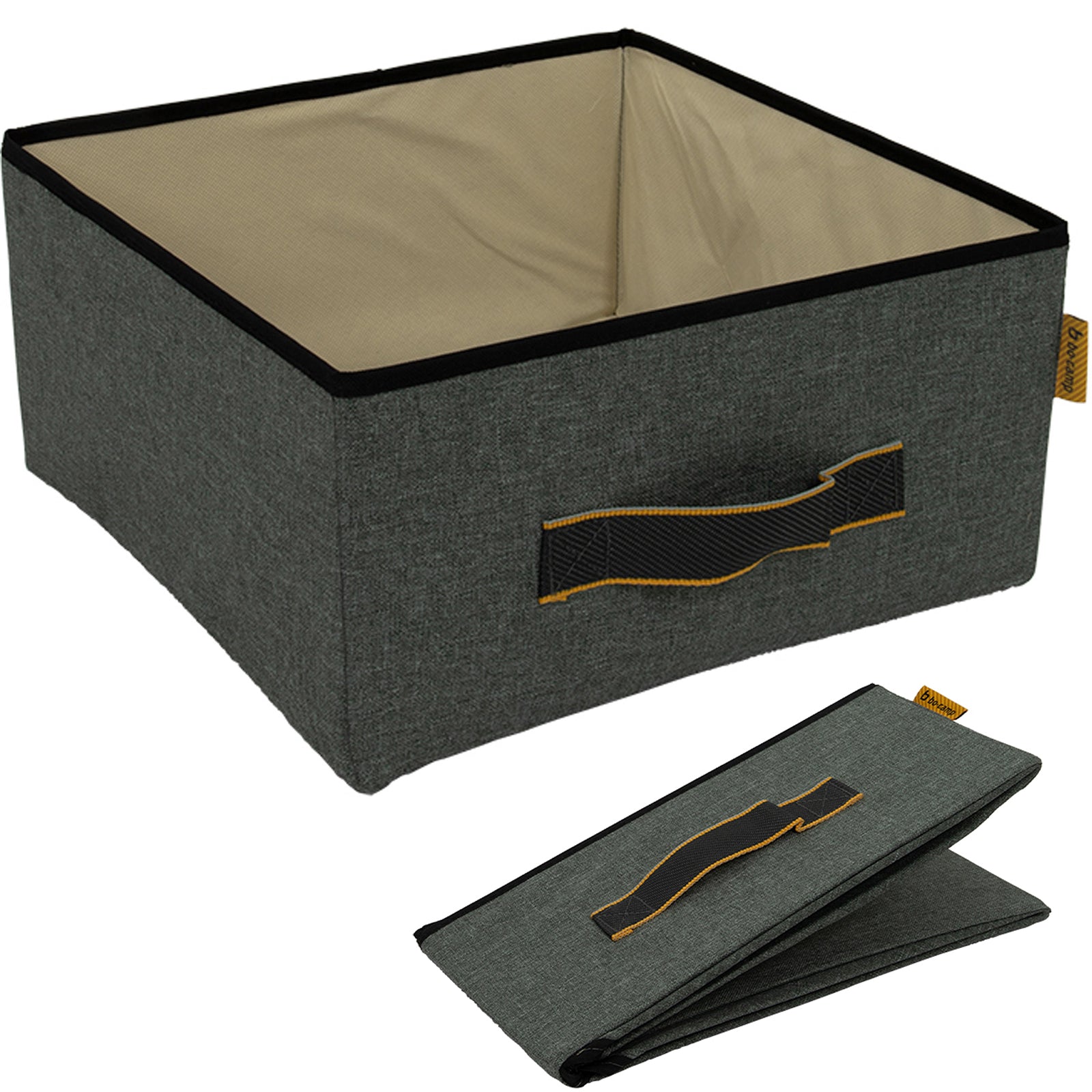 BO-CAMP Hanging Shelf Drawer Westlawn 2-piece Organizer Shelf Camping Storage