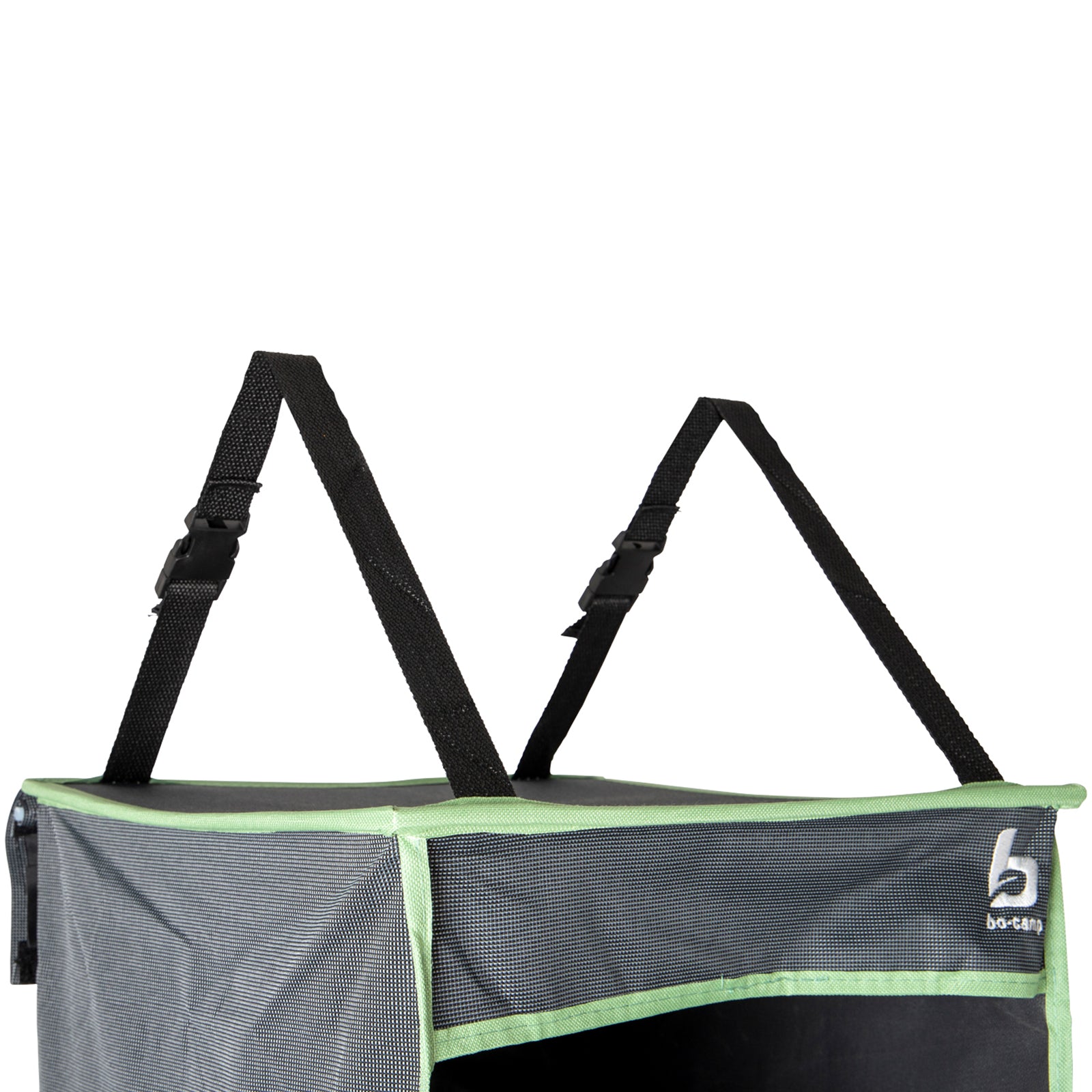 BO-CAMP Hanging Shelf 5 Compartments Organizer Front Tent Shelf Camping Hanging Storage