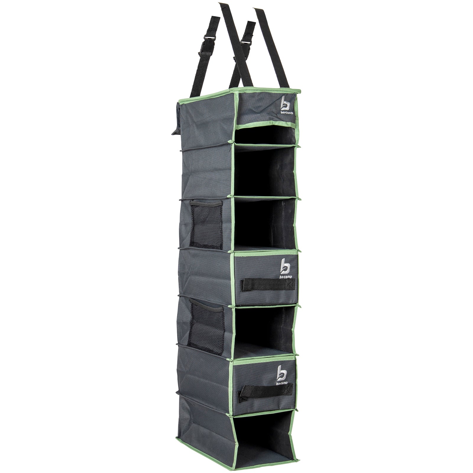 BO-CAMP Organizer 7 compartments camping hanging organizer closet organizer hanging shelf
