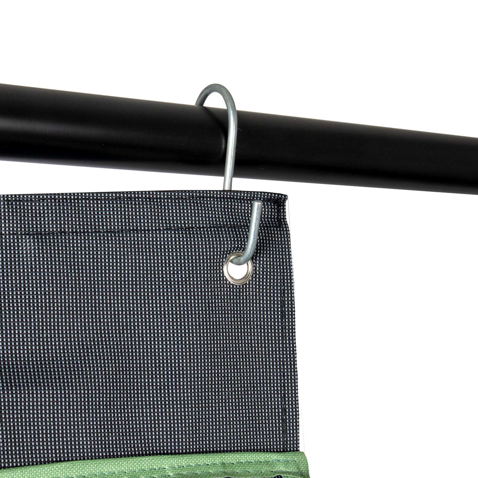 BO-CAMP Hanging Shelf 4-Compartment Organizer in Front of Tent Door Shelf Camping Hanging Storage