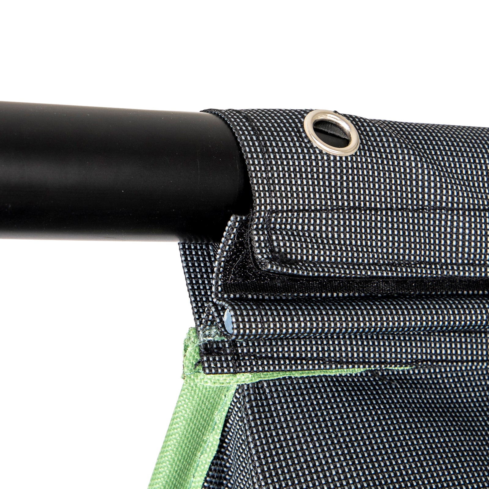 BO-CAMP Hanging Shelf 4-Compartment Organizer in Front of Tent Door Shelf Camping Hanging Storage