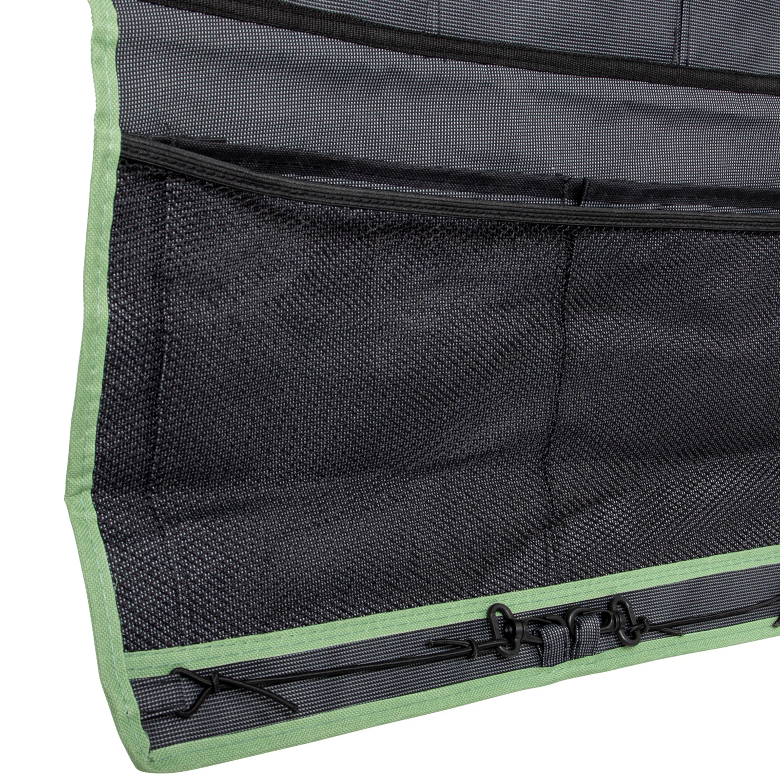 BO-CAMP Hanging Shelf 16 Compartments Tent Organizer Door Shelf Camping Hanging Storage