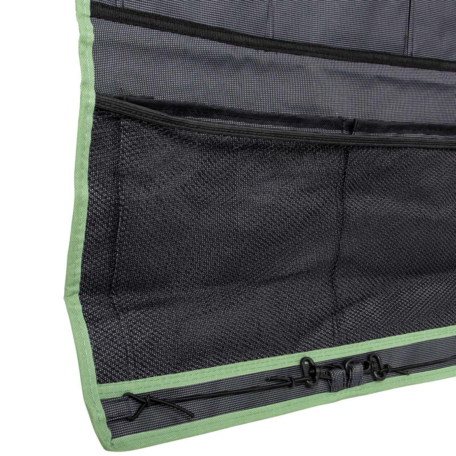 BO-CAMP Hanging Shelf 14 Compartments Tent Organizer Door Shelf Camping Hanging Storage