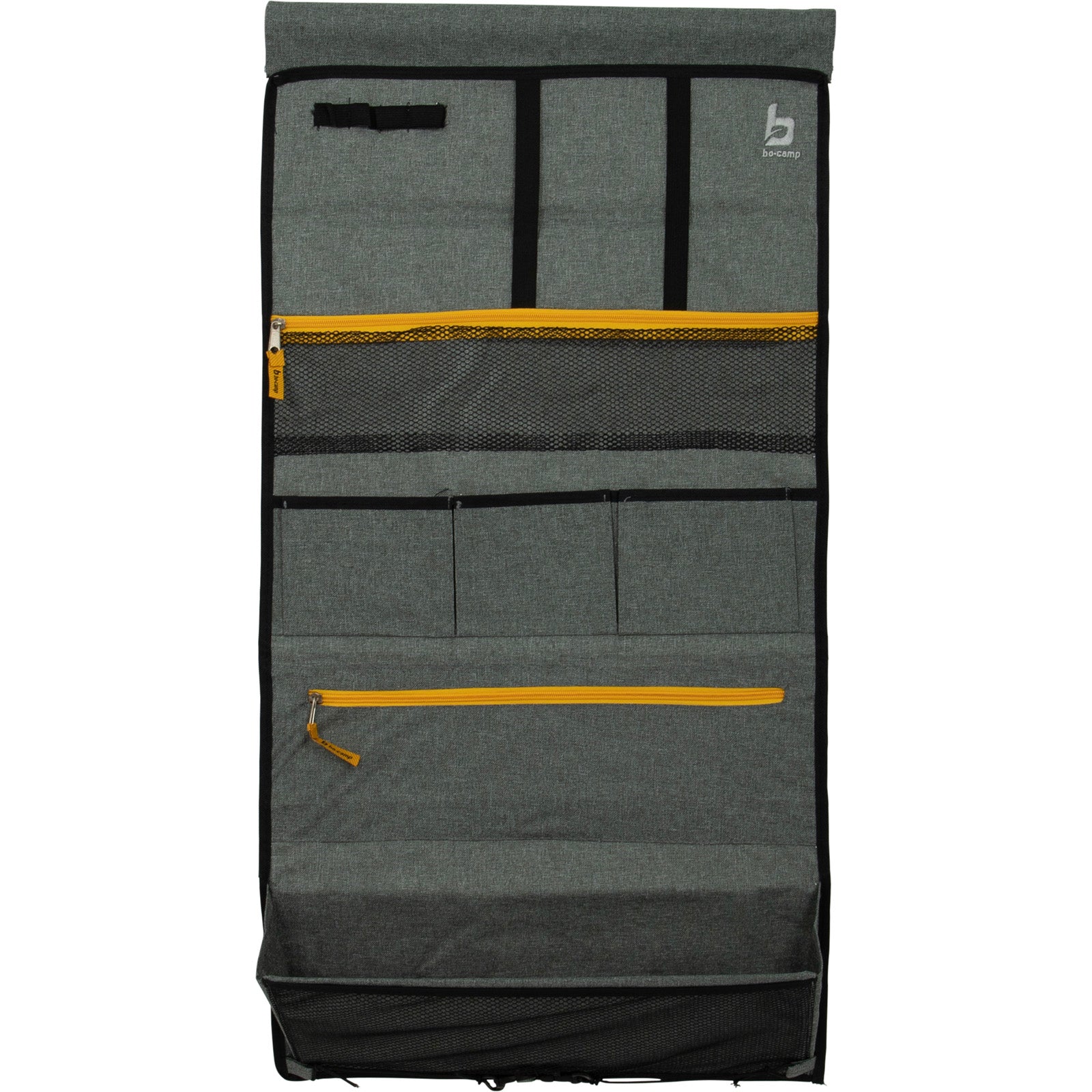BO-CAMP Hanging Shelf Organizer Overton 5-Compartment Tent Door Shelf Camping Storage