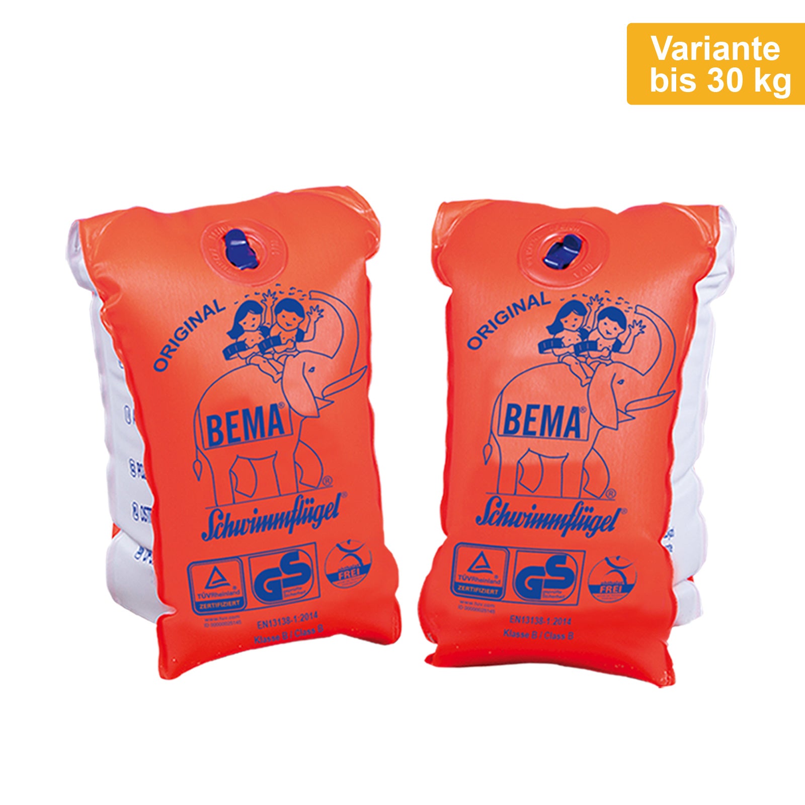BEMA® Children's Swimming Wings - Double Chamber Swimming Sleeves Toddler Baby Learning Aid