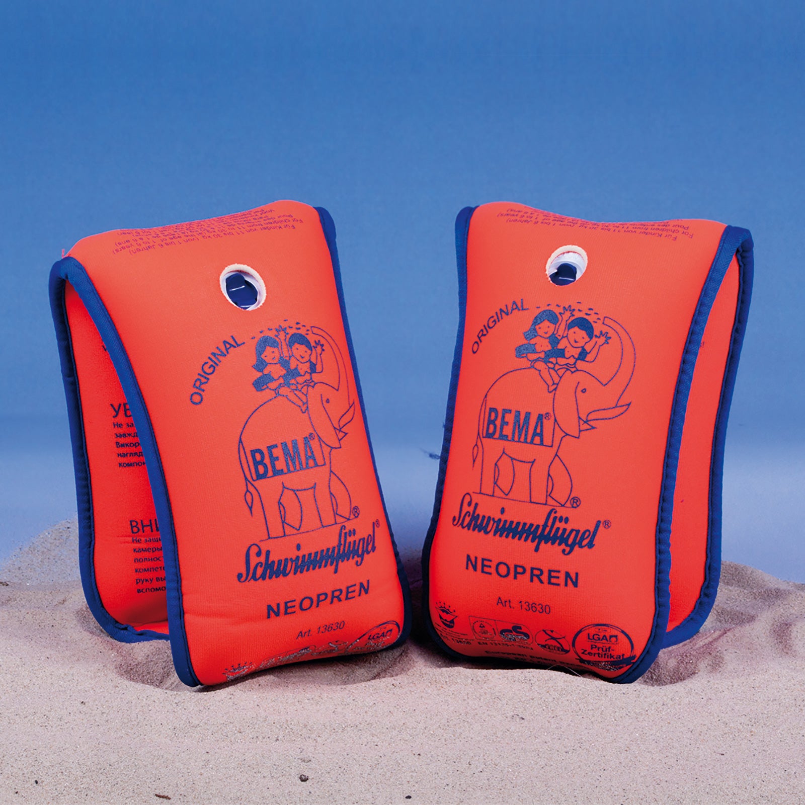 Brassards BEMA® pour enfants - Brassards à double chambre - Aide à la natation pour bébés certifiée TÜV