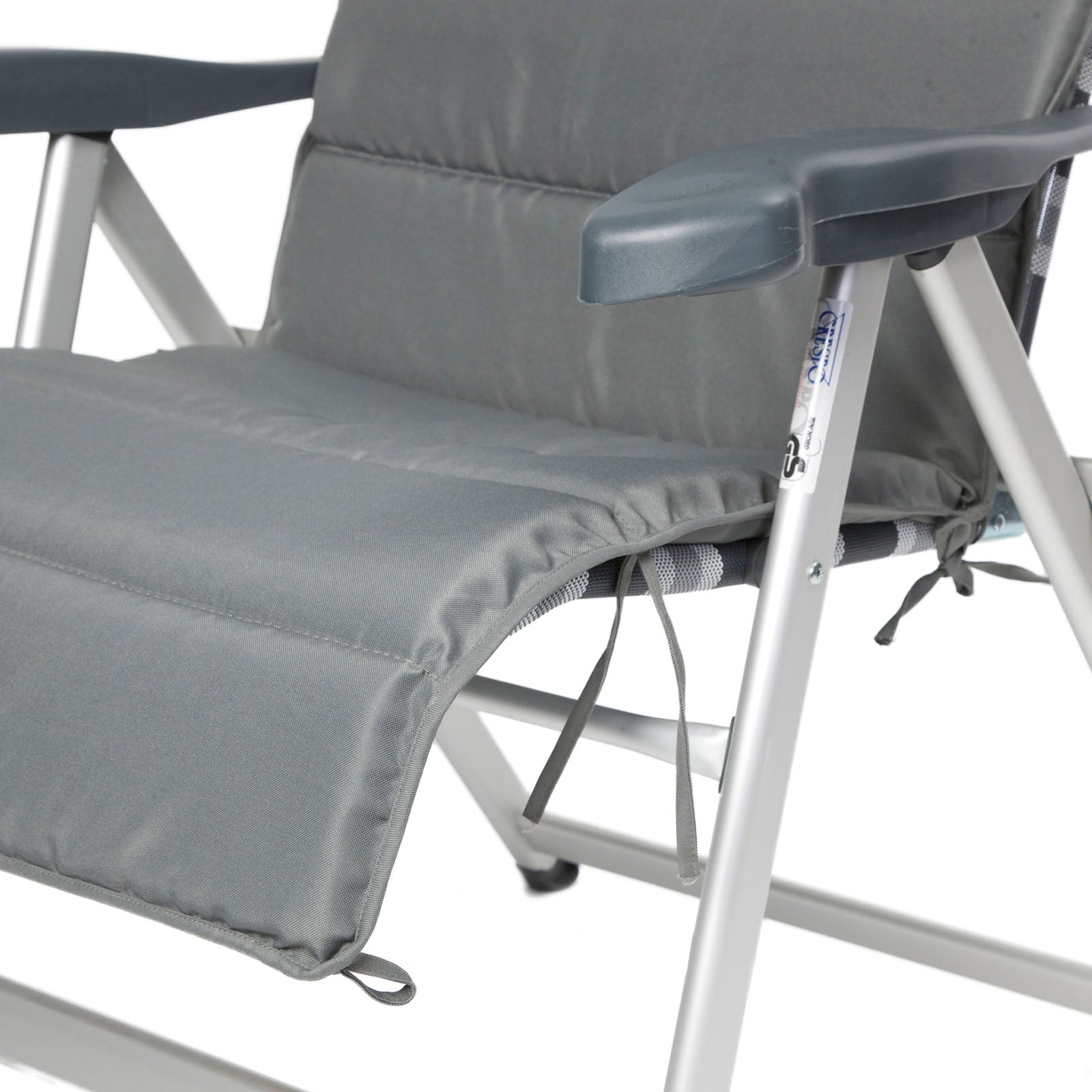 BO-CAMP Polster Sitz Auflage Hochlehner Kissen Bezug Garten Camping Klapp Stuhl