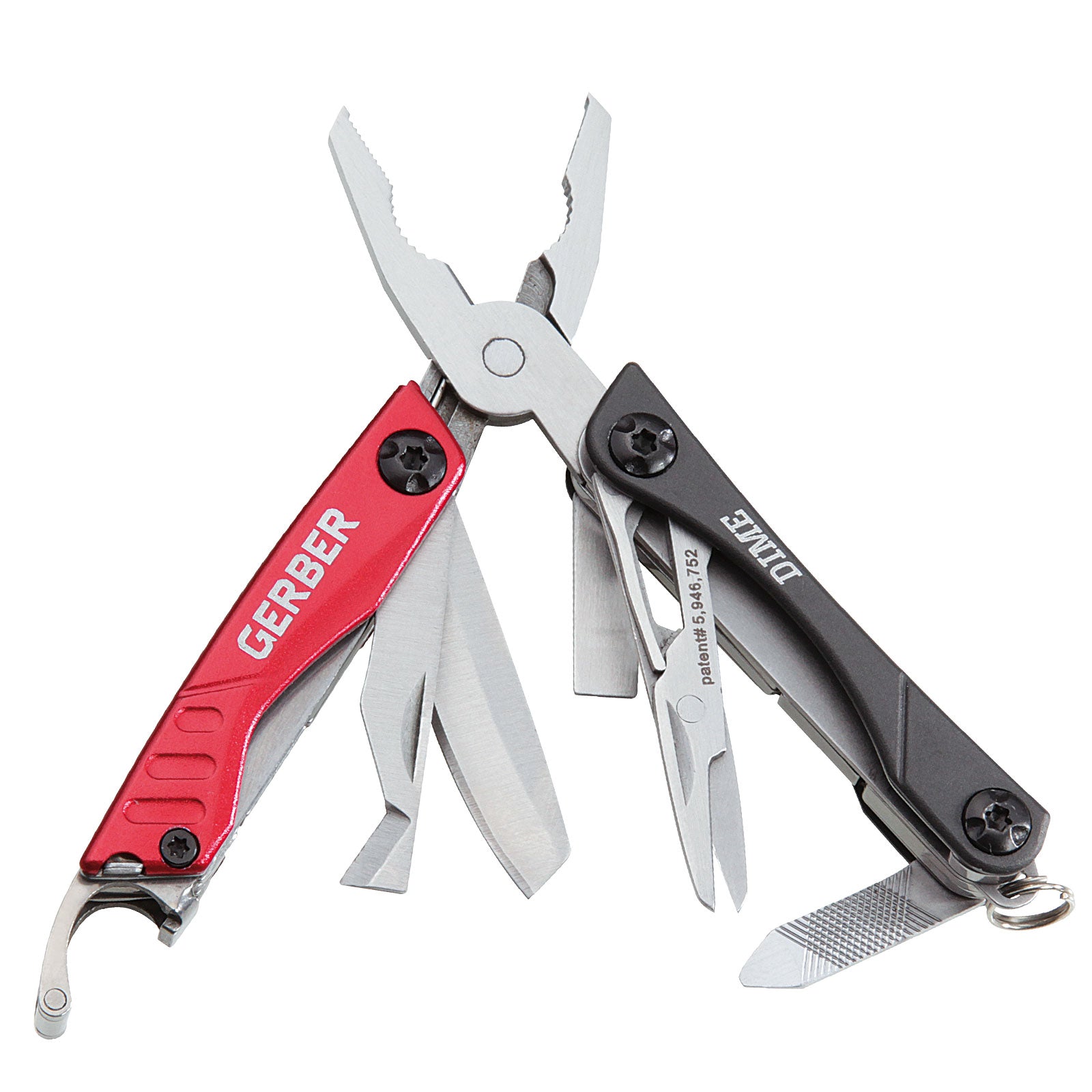 GERBER Dime Mini Multitool Tool Minitool 12 functions pendant knife scissors