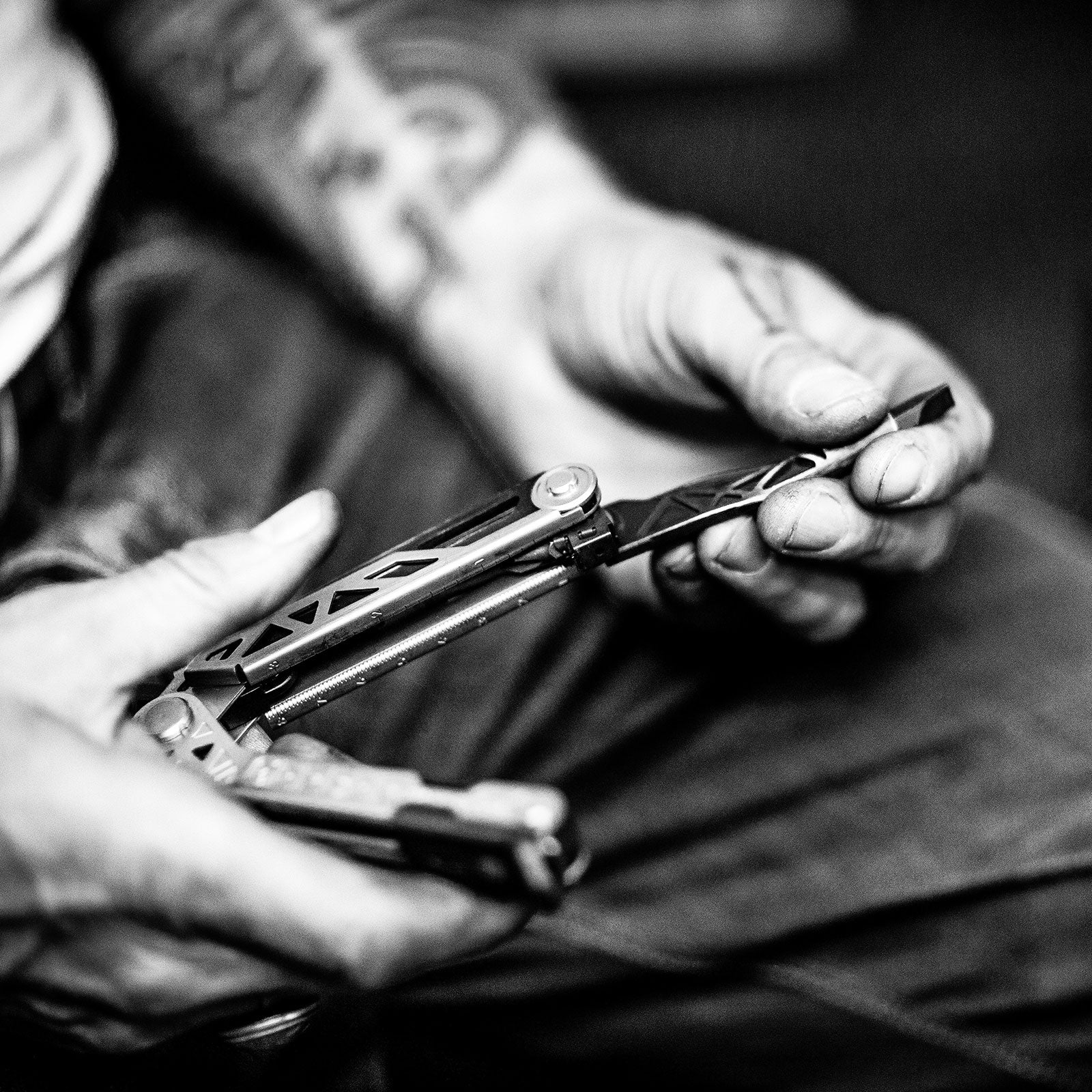 GERBER Multitool Center Drive schroevendraaier met verwisselbare bits, etui, 7 functies