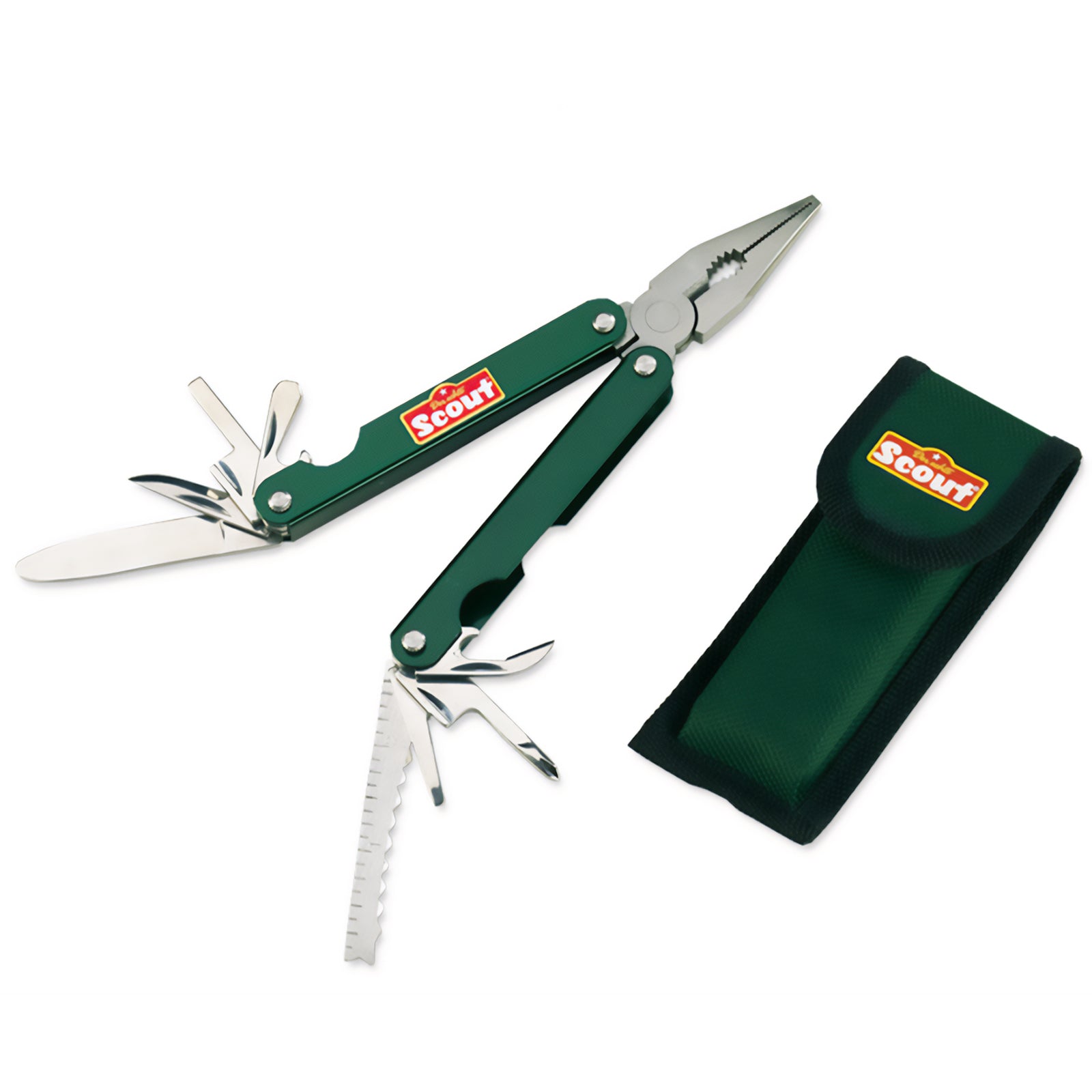 SCOUT Kinder Multitool -Multifunktionswerkzeug -Taschenmesser -Messer & Tasche !