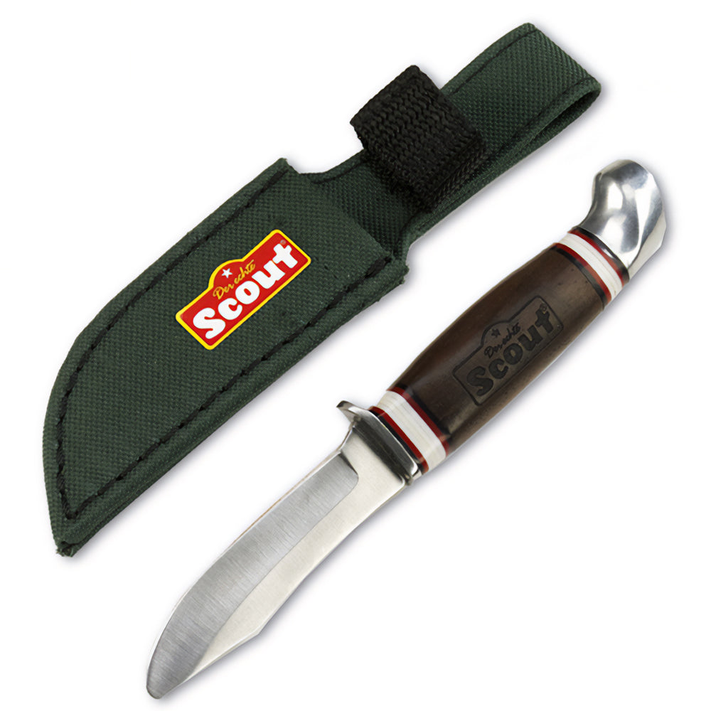 SCOUT children's knife - carving knife - children's pocket knife - children's knife & bag!
