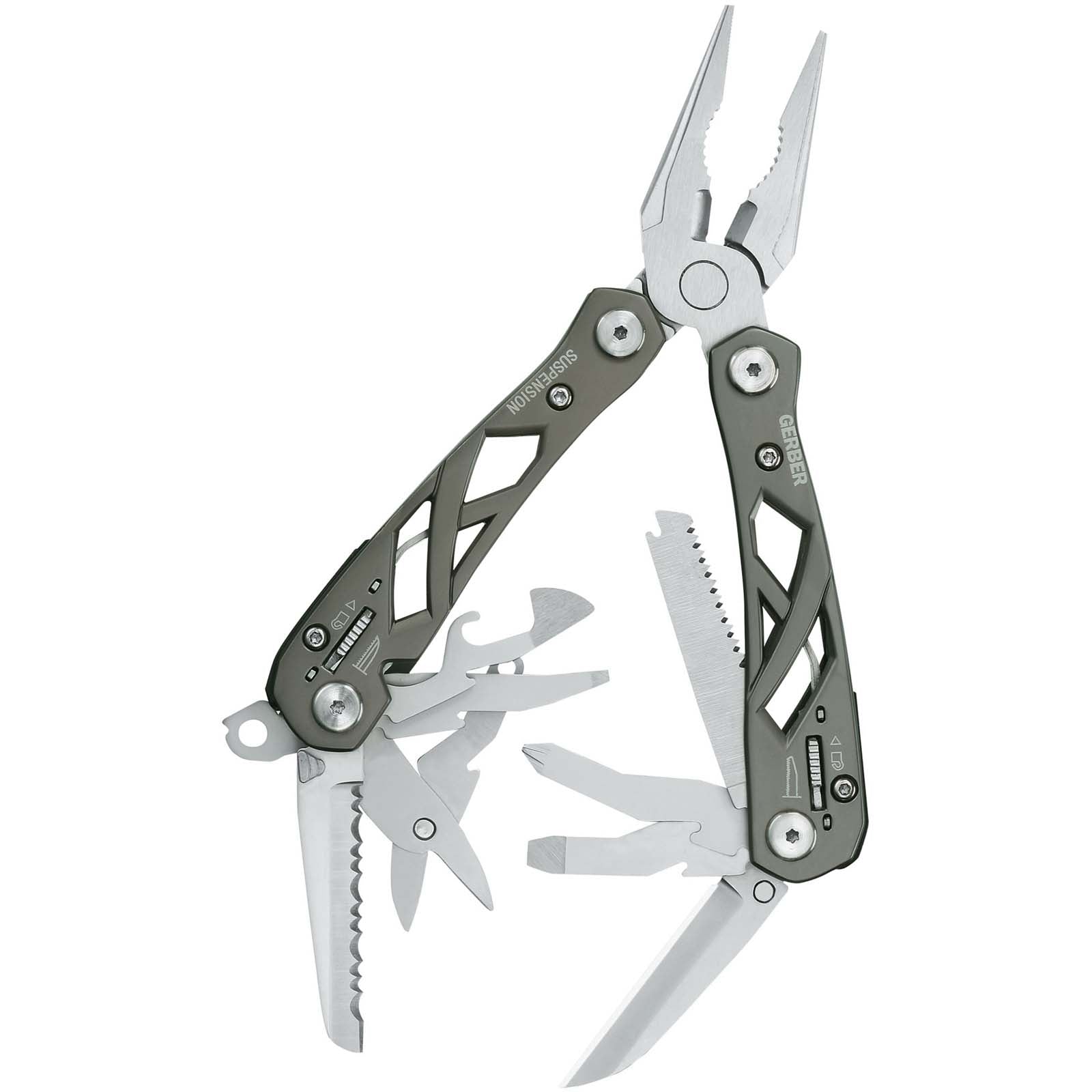 GERBER Multi Tool Suspension - Multifunctioneel gereedschap, zakmes, gereedschapset