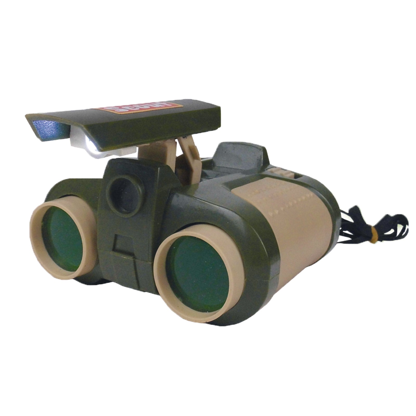 SCOUT Nachtsicht Set Kinder Fernglas + Taschenlampe - Feldstecher Lernspielzeug