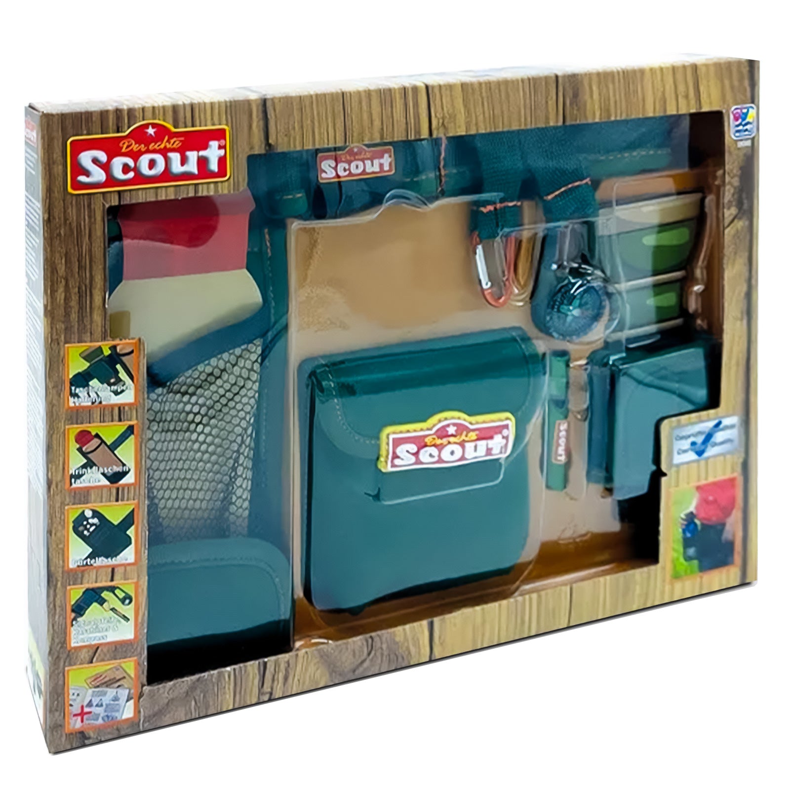 Ceinture d'aventure pour enfants SCOUT pour couteaux de poche, couteaux à découper, lampe de poche, emballage d'origine !