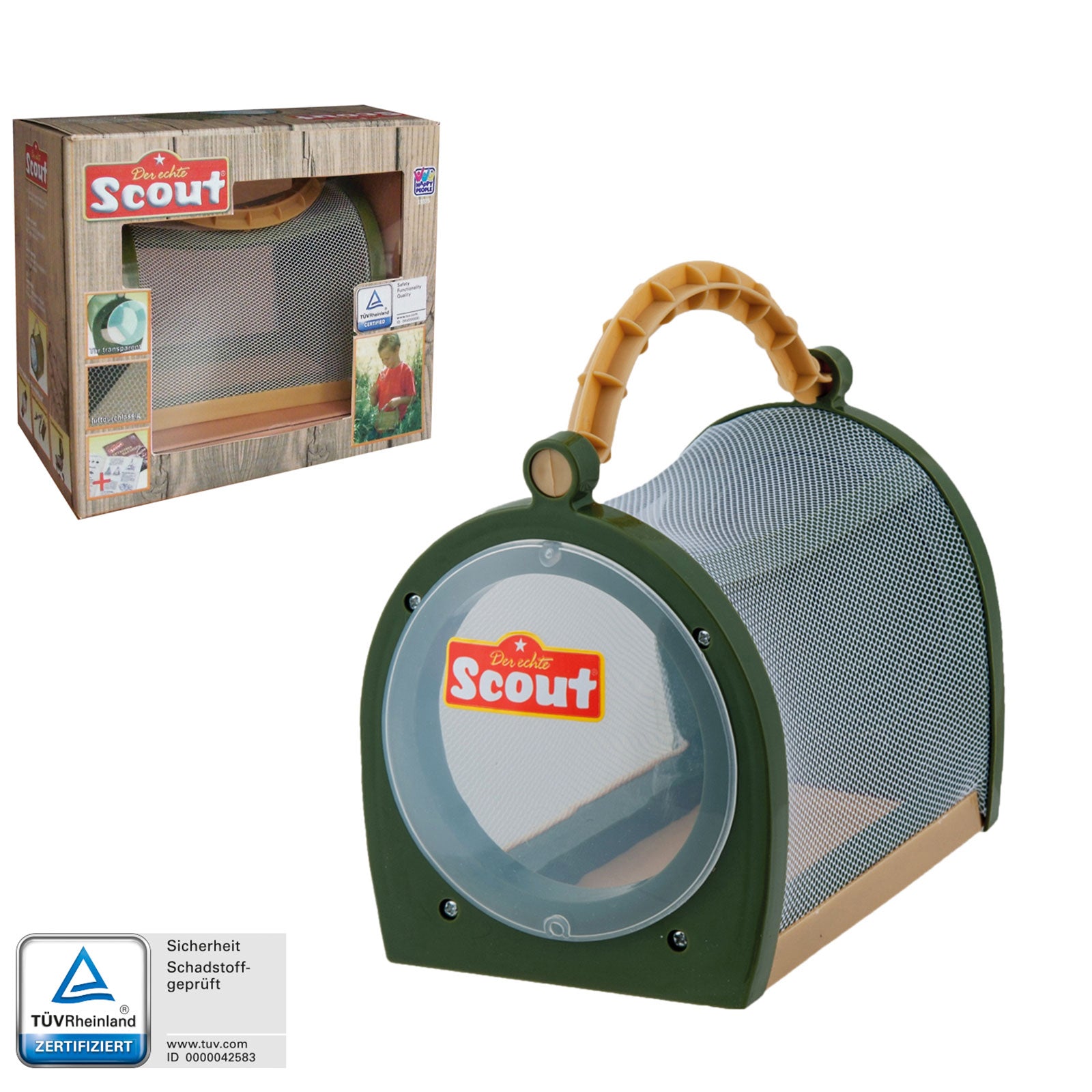 SCOUT Insektenhaus - Insektenbox Insekten Dose Netz Container Gehäuse Outdoor