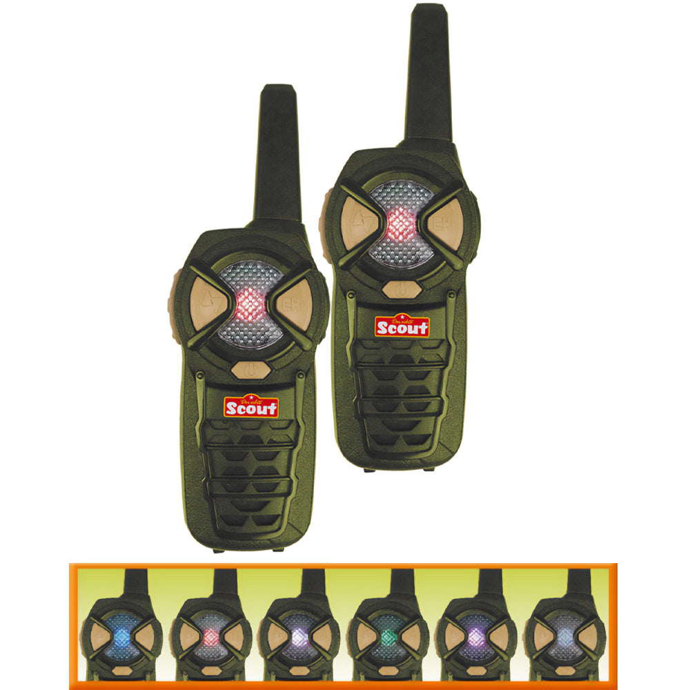 SCOUT Kinder Handfunkgeräte PMR 446 MHZ -Walkie Talkie Set - 2 x Funkgerät 5 km!