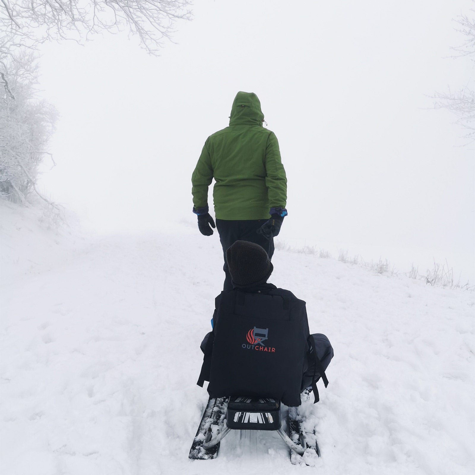 OUTCHAIR BackUp Thermo Seat Heating Pad Hunting Fishing Stadium Cushion Heatable Battery