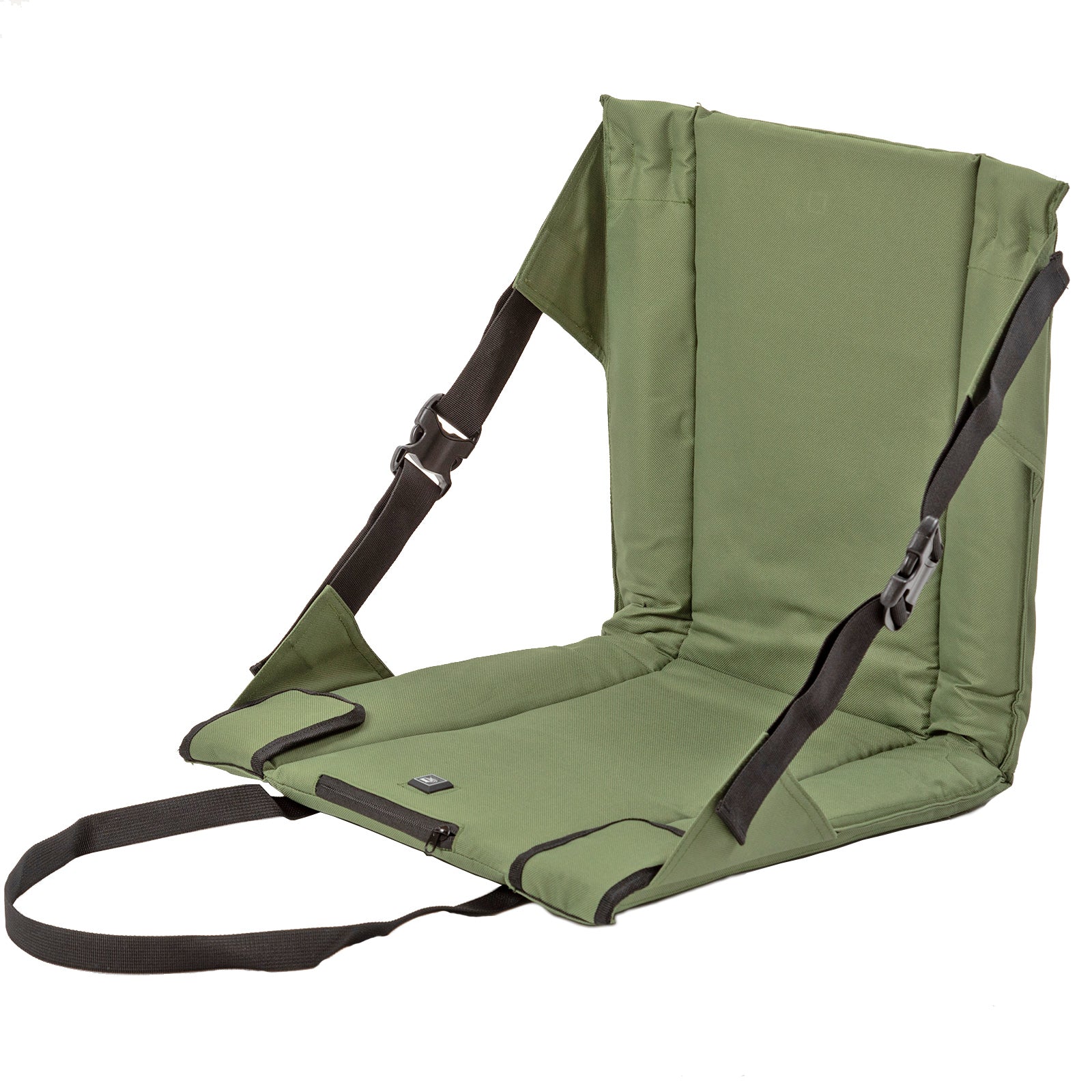Coussin chauffant de siège thermique OUTCHAIR BackUp pour la chasse, la pêche, le stade, avec batterie chauffante