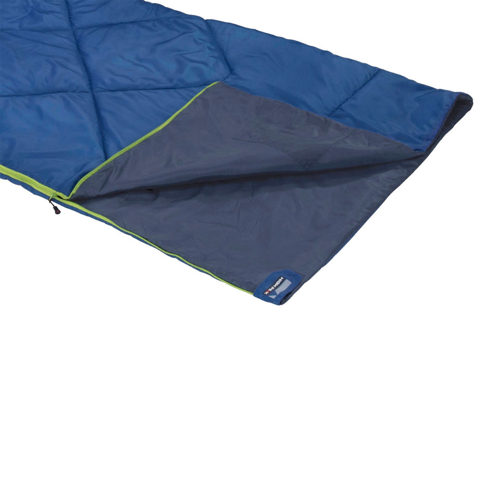 HIGH PEAK Deckenschlafsack Patrol Sommer Trekking Schlafsack Decke 1,1 kg Leicht