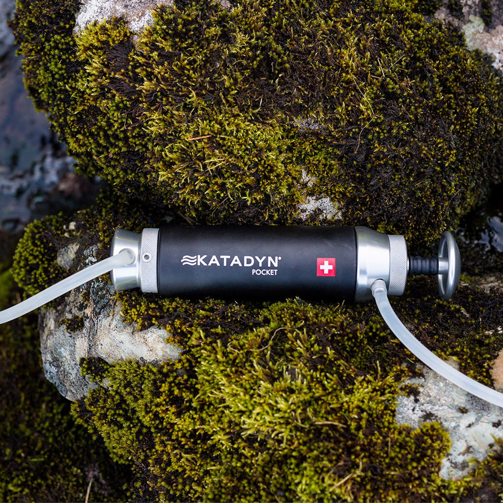 Filtre à eau KATADYN Pocket en céramique argentée, pompe à eau potable, filtre purificateur