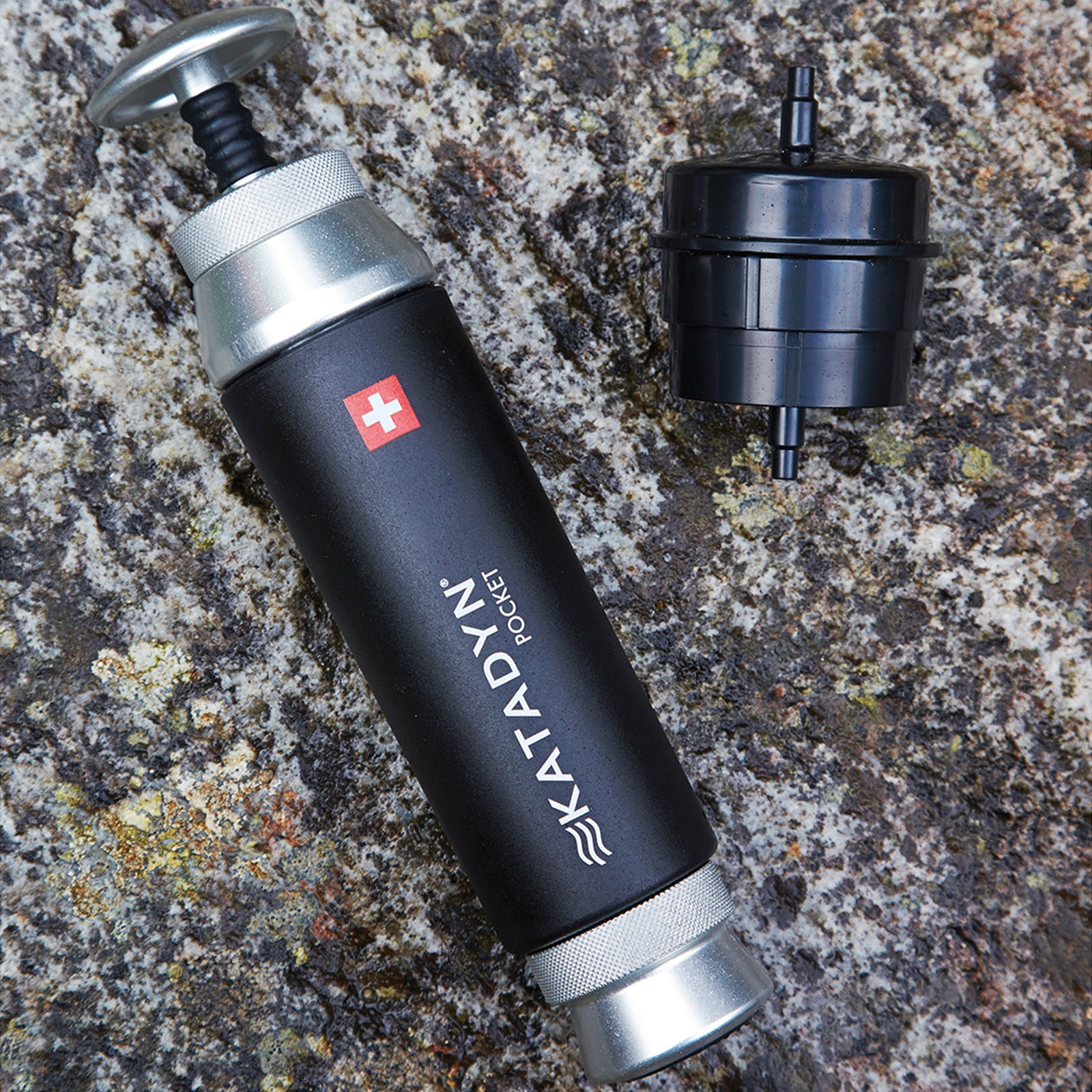 KATADYN waterfilter Pocket Keramiek Zilver drinkwaterpompfilter en waterzuiveraar