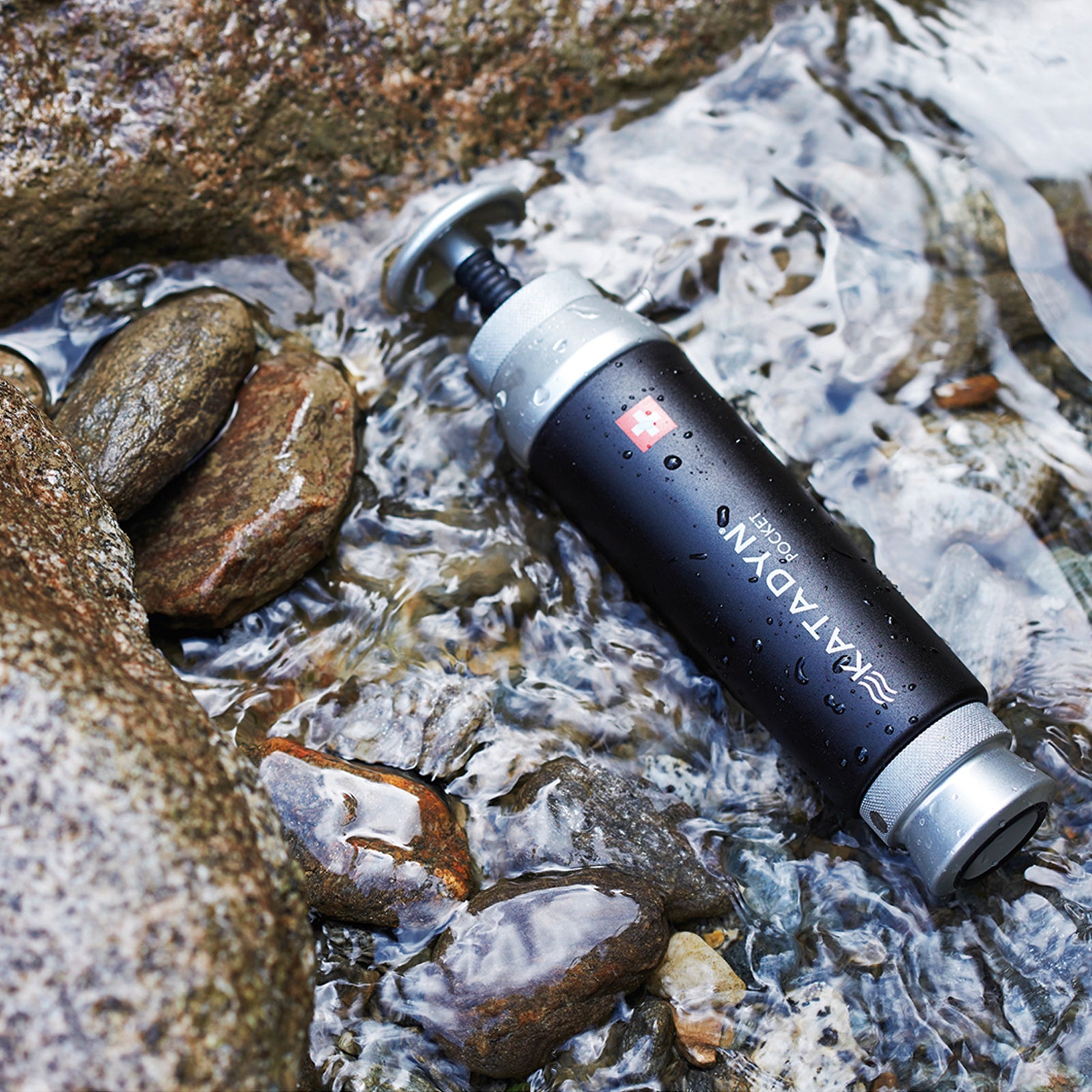 KATADYN Water Filter Pocket Ceramic Silver Drinking Water Pump Filter Purifier