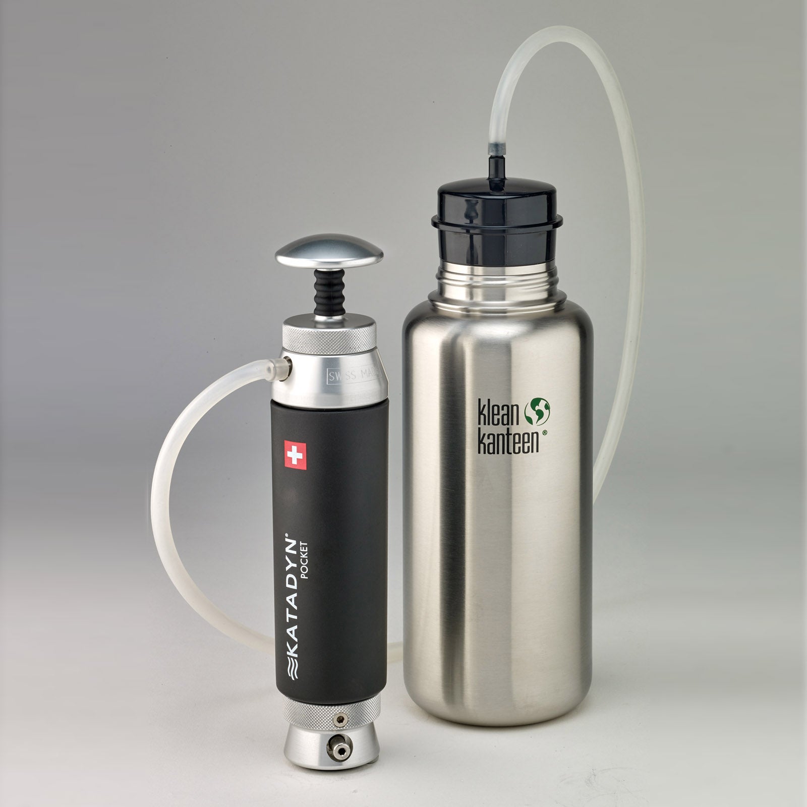Filtre à eau KATADYN Pocket en céramique argentée, pompe à eau potable, filtre purificateur