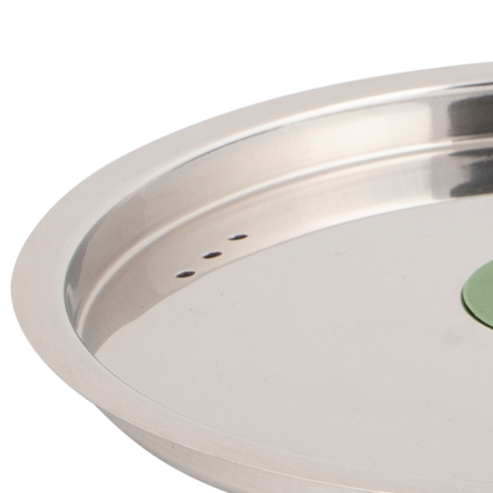 BO-CAMP Koch Set 4teilig Camping Küche Topf Pfanne Geschirr stapelbar Edelstahl