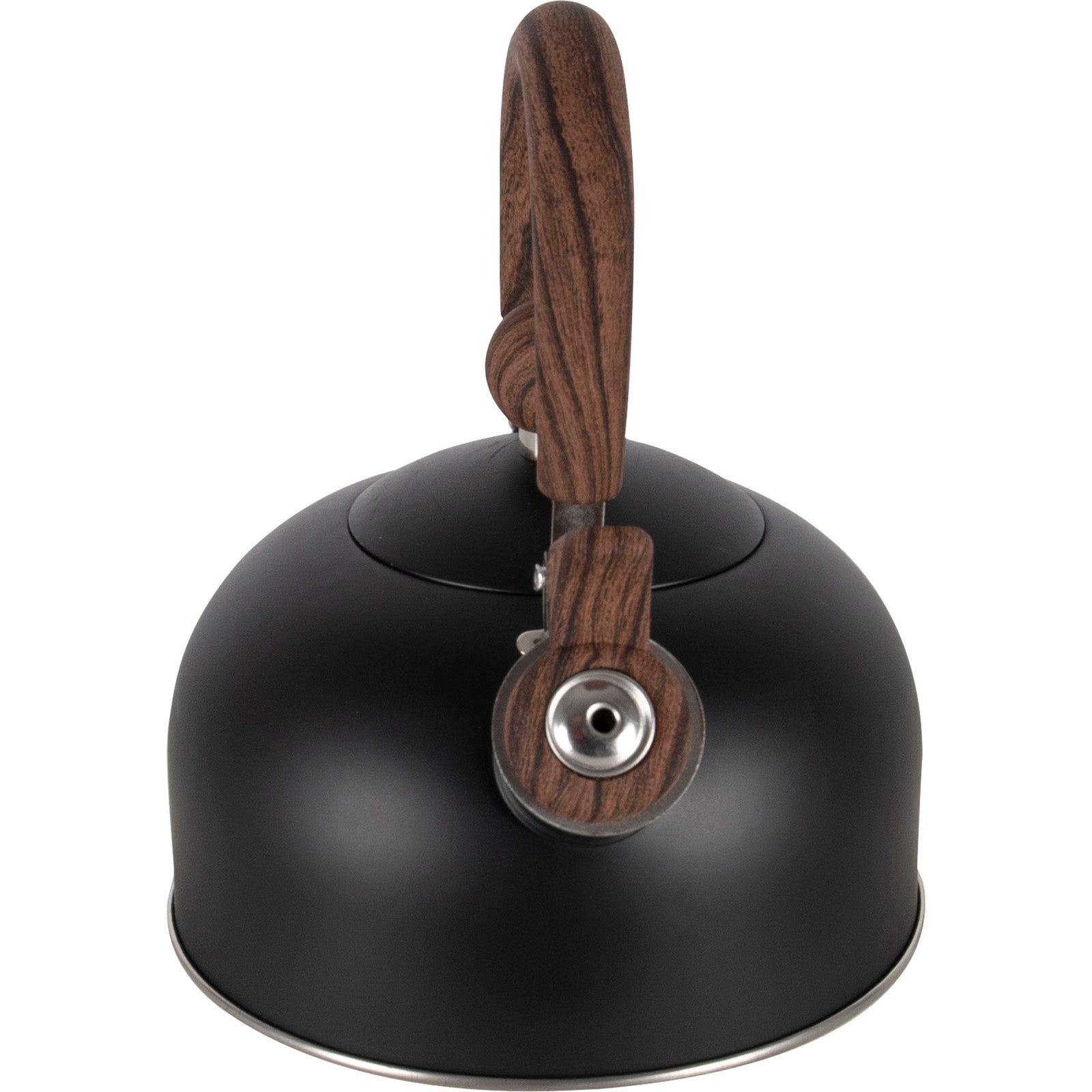 Bouilloire de camping BO-CAMP Pettygrove 1 Bouilloire sifflante Bouilloire à thé en acier inoxydable 1,2 L