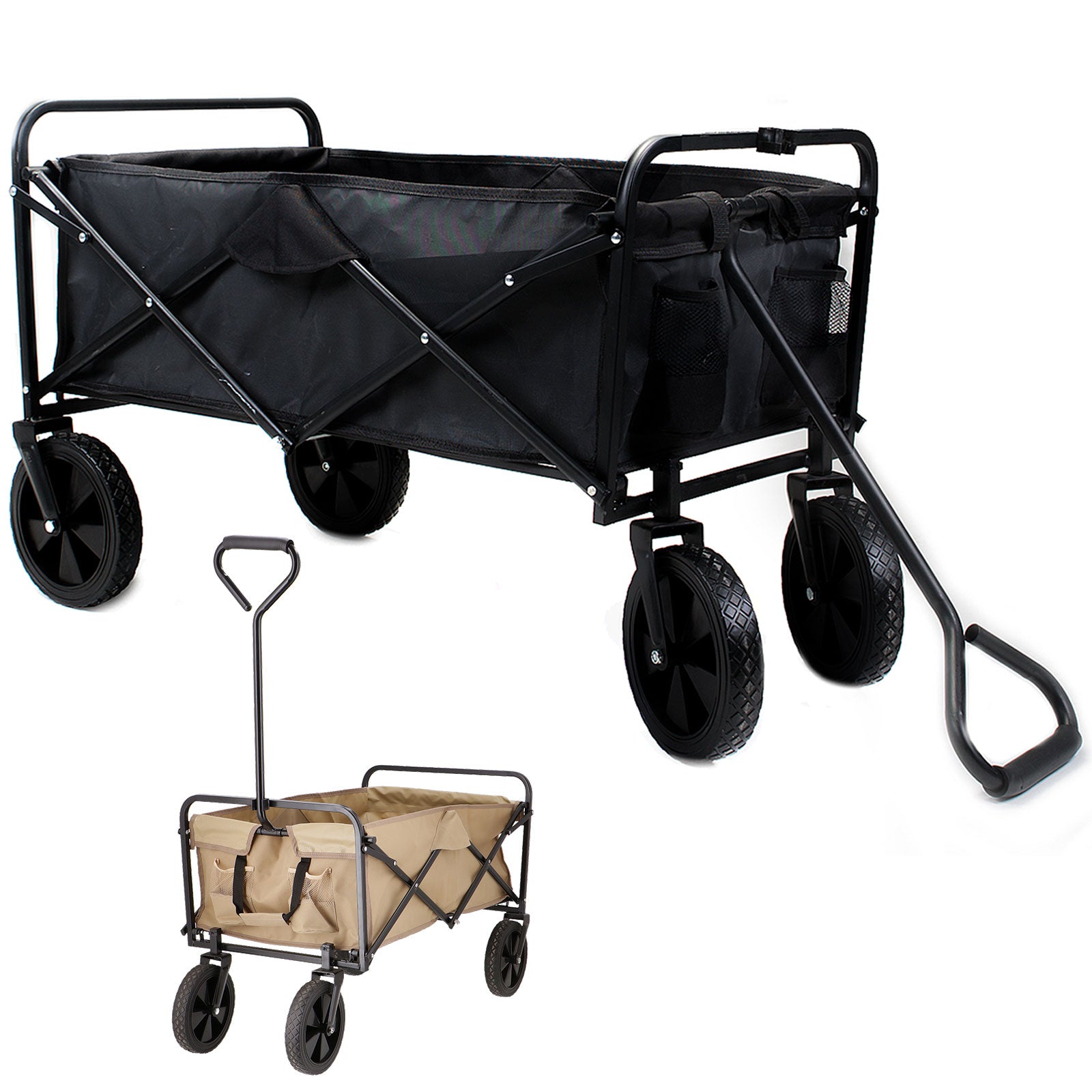 TRAVELLIFE Strand Bollerwagen Catania Handwagen Transport Karre Wagen Faltbar