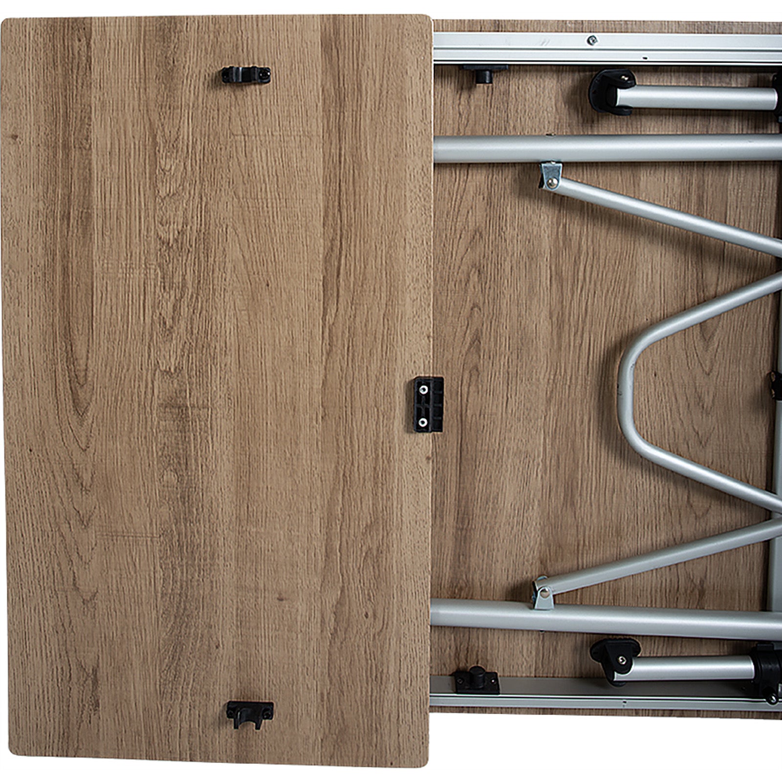 TRAVELLIFE Table de camping Sorrento Table pliante de camping Table pliante réglable 140x70