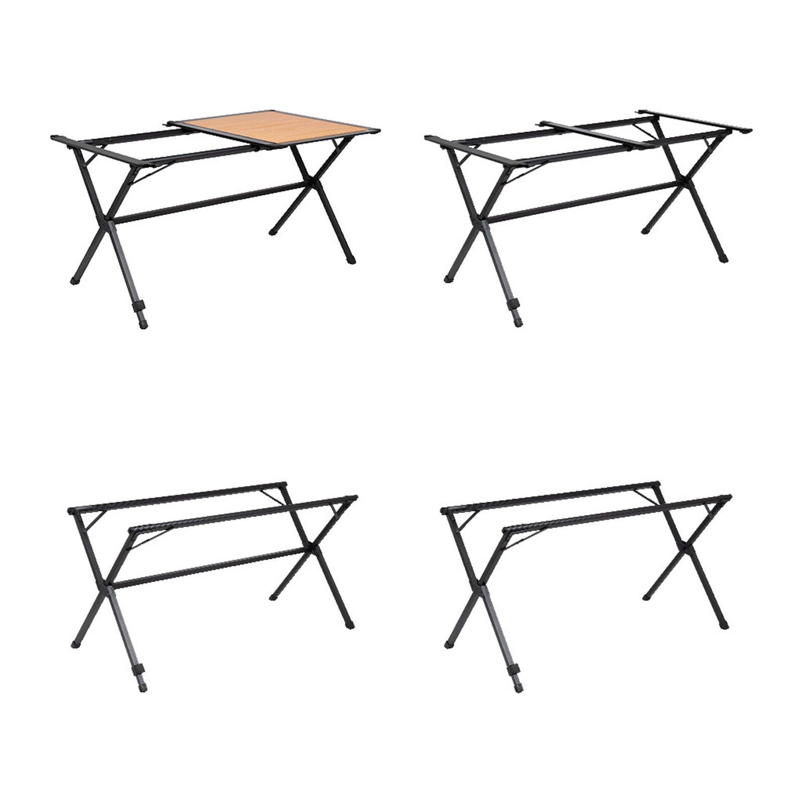 TRAVELLIFE Campingtisch Nadar 110 Camping Rolltisch Klapptisch Leicht Alu